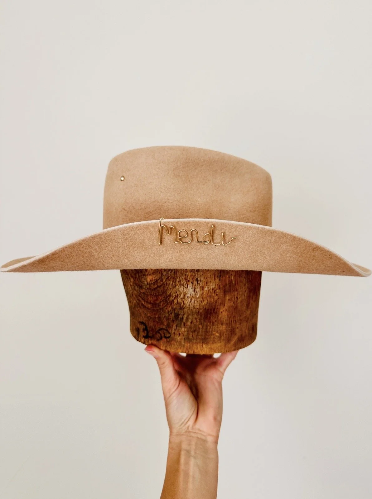 Custom Gold Wire Hat Pin