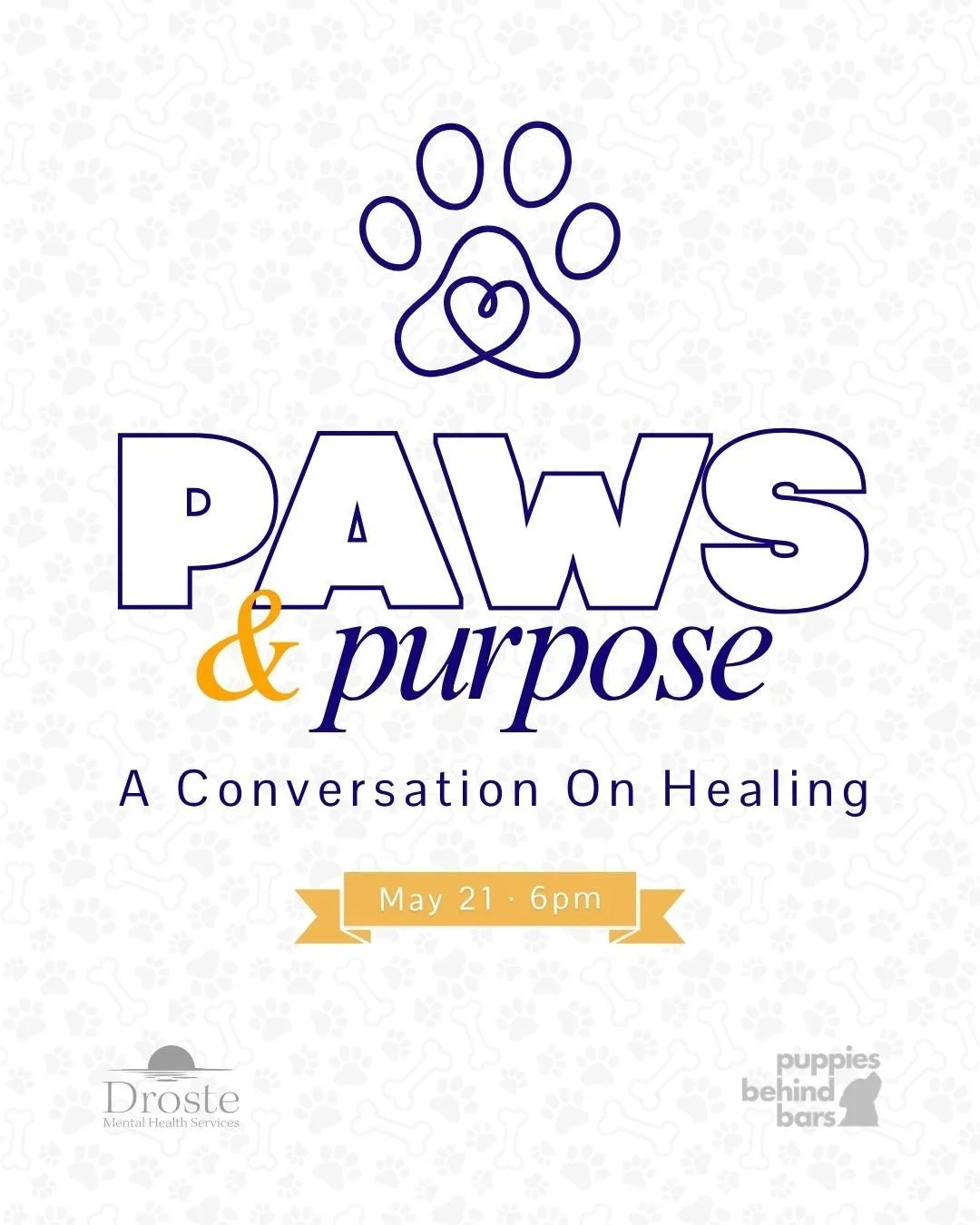 Experience the "how" behind healing. Join us and @puppies.behind.bars on May 21st at 6PM for a night of resilience and connection featuring:

🐕 Live service dog demo with Nora Moran (PBB)
🎙️ Expert panel with NYPD Sergeant Karolina Ostrow