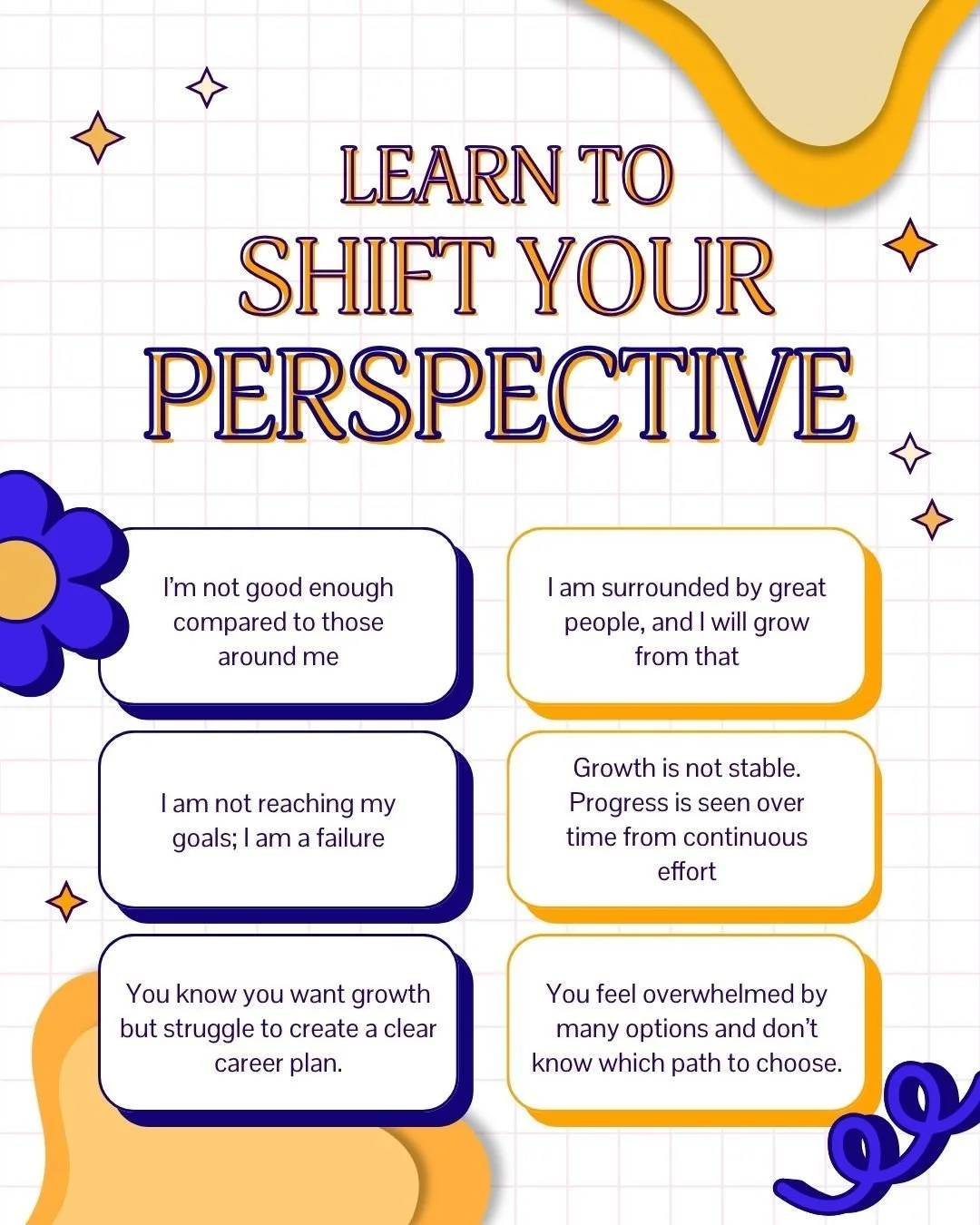 The stories we tell ourselves matter. When we are feeling overwhelmed or stuck in comparison, it is incredibly easy to internalize the narrative that we are failing.

But progress is rarely a straight line, and growth takes continuous effort. Reframi