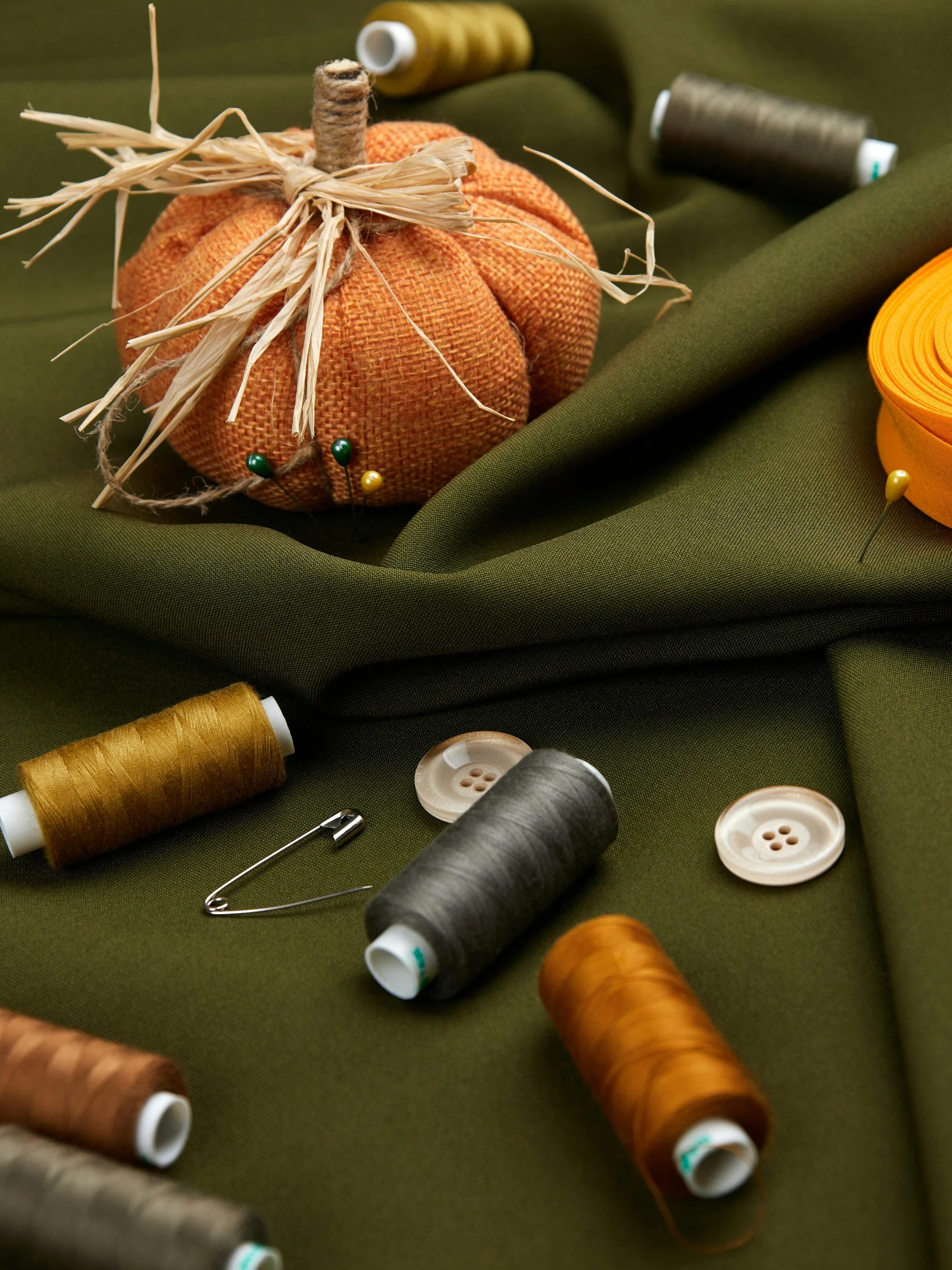 FREE Drop-in CRAFT: Upcycled Fabric Pumpkins