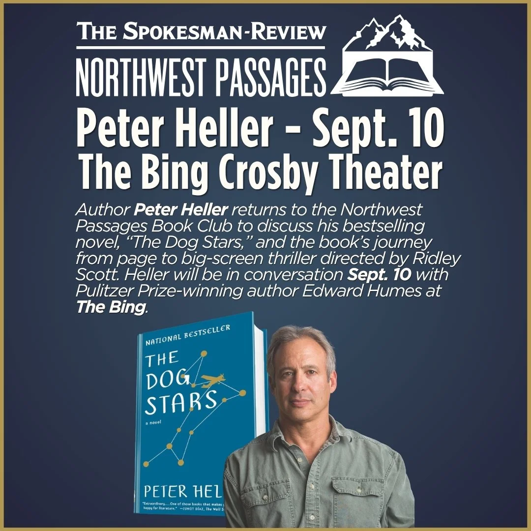 NWP: Peter Heller - The Dog Stars | September 10 | Bing Crosby Theater