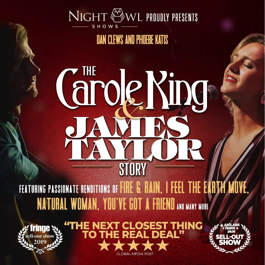 The Carole King & James Taylor Story | May 1 | The Bing Crosby Theater