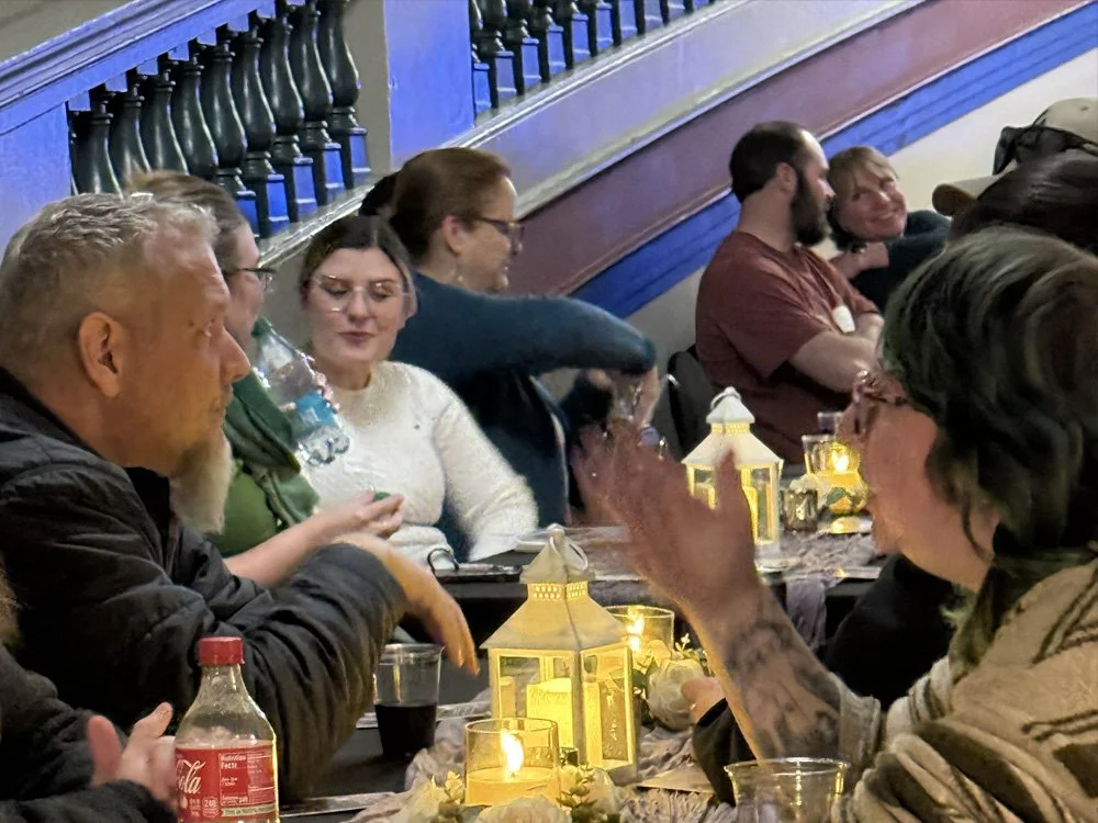 Dinner at Bridal Show