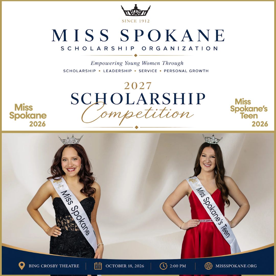 Miss Spokane Scholarship Competition | October 18 | Bing Crosby Theater