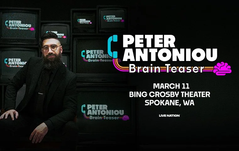 Mind-Reading Comedian Peter Antoniou | March 11, 2027 | The Bing Crosby Theater