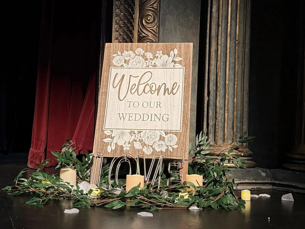 Welcome to our Wedding Sign