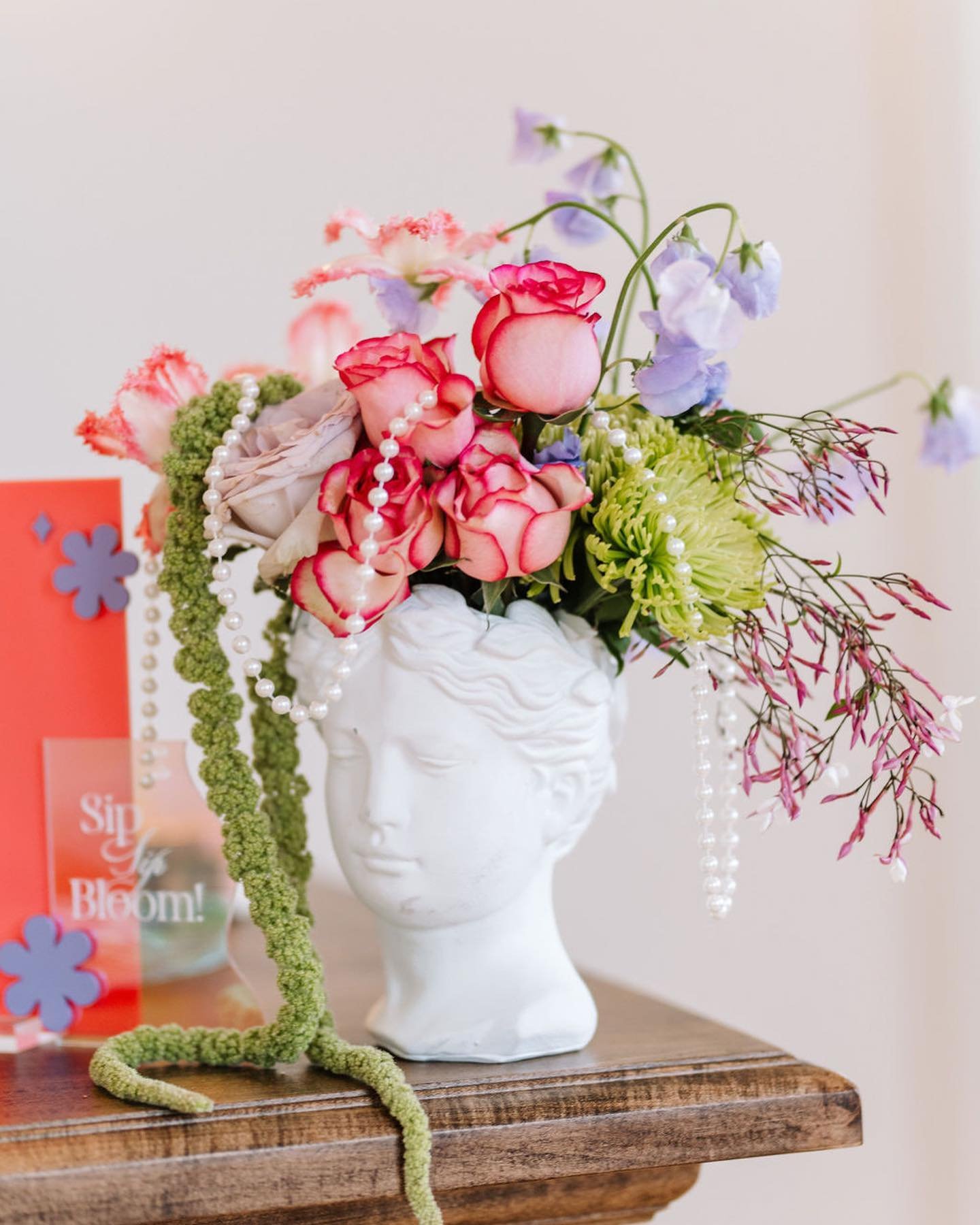 When @reignbeautync came to us with this theme for Vendor in Bloom, we were beyond excited to be able to let loose with design and create something FUN for all of the fellow vendors that we love to work alongside all season long. 

The event was a hu