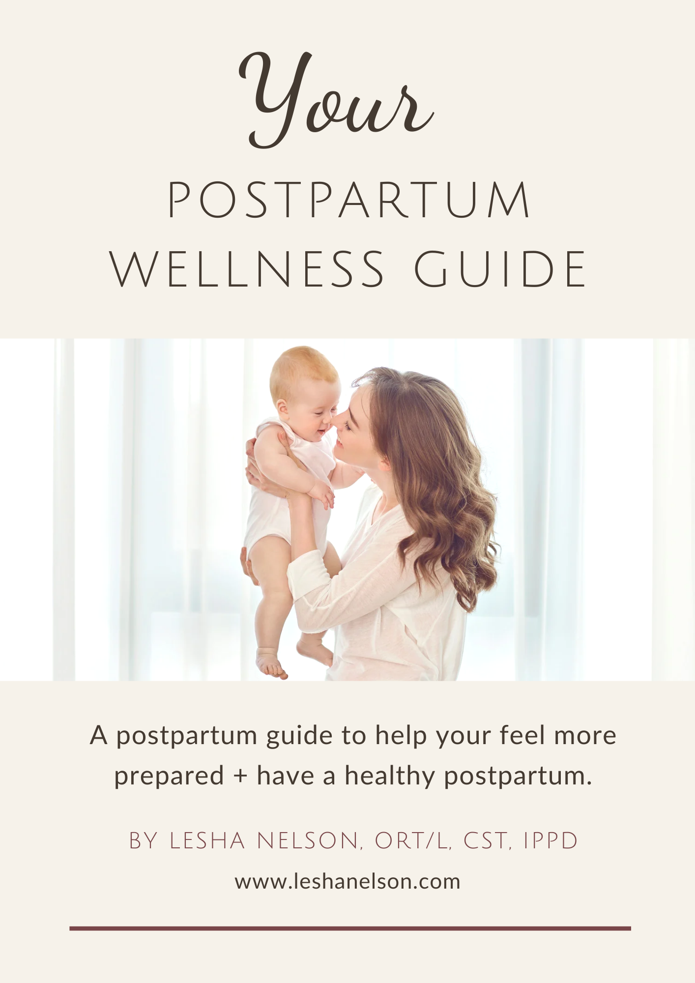 Postpartum Wellness Guide Lesha Nelson