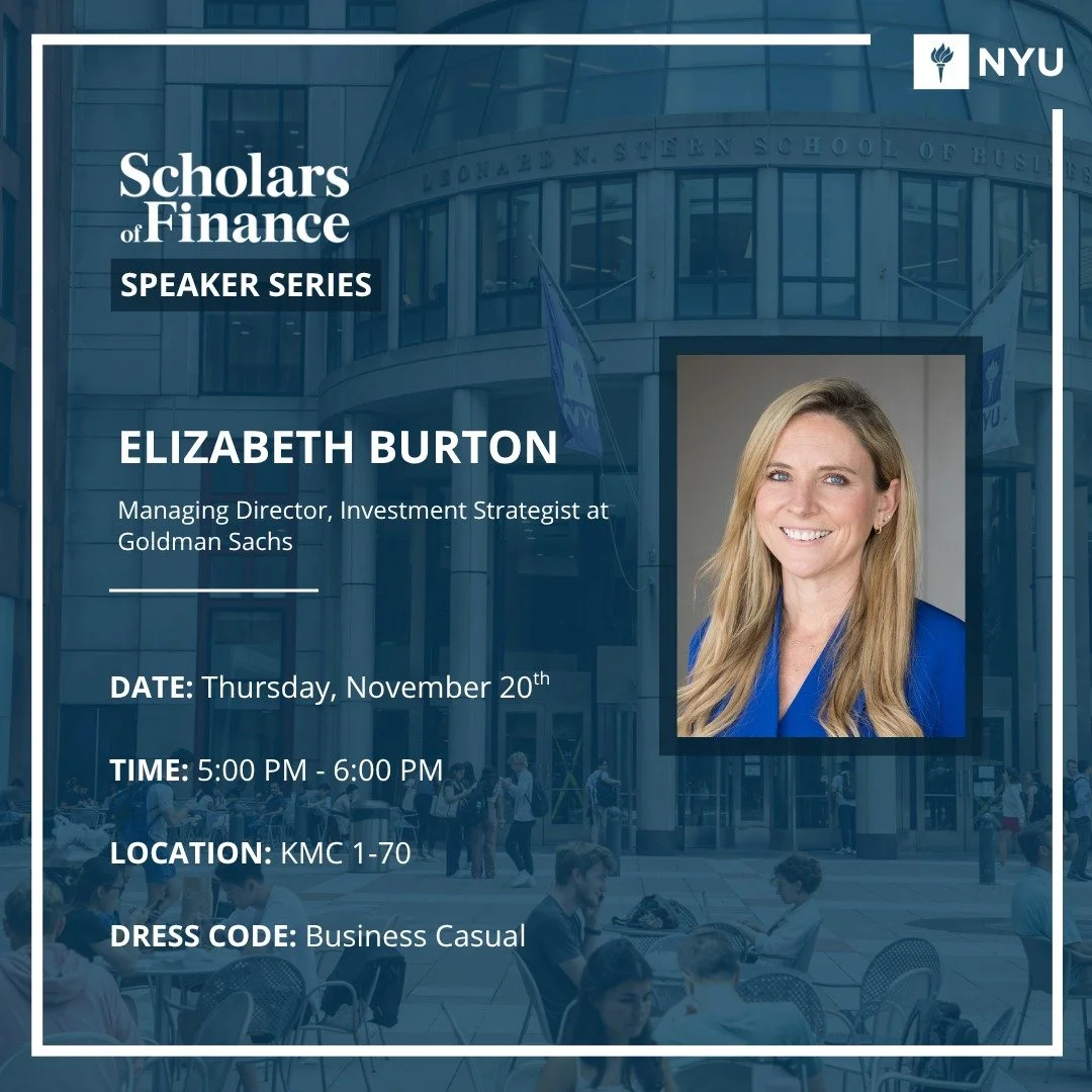 Join us for a Speaker Series with Elizabeth Burton this Thursday!