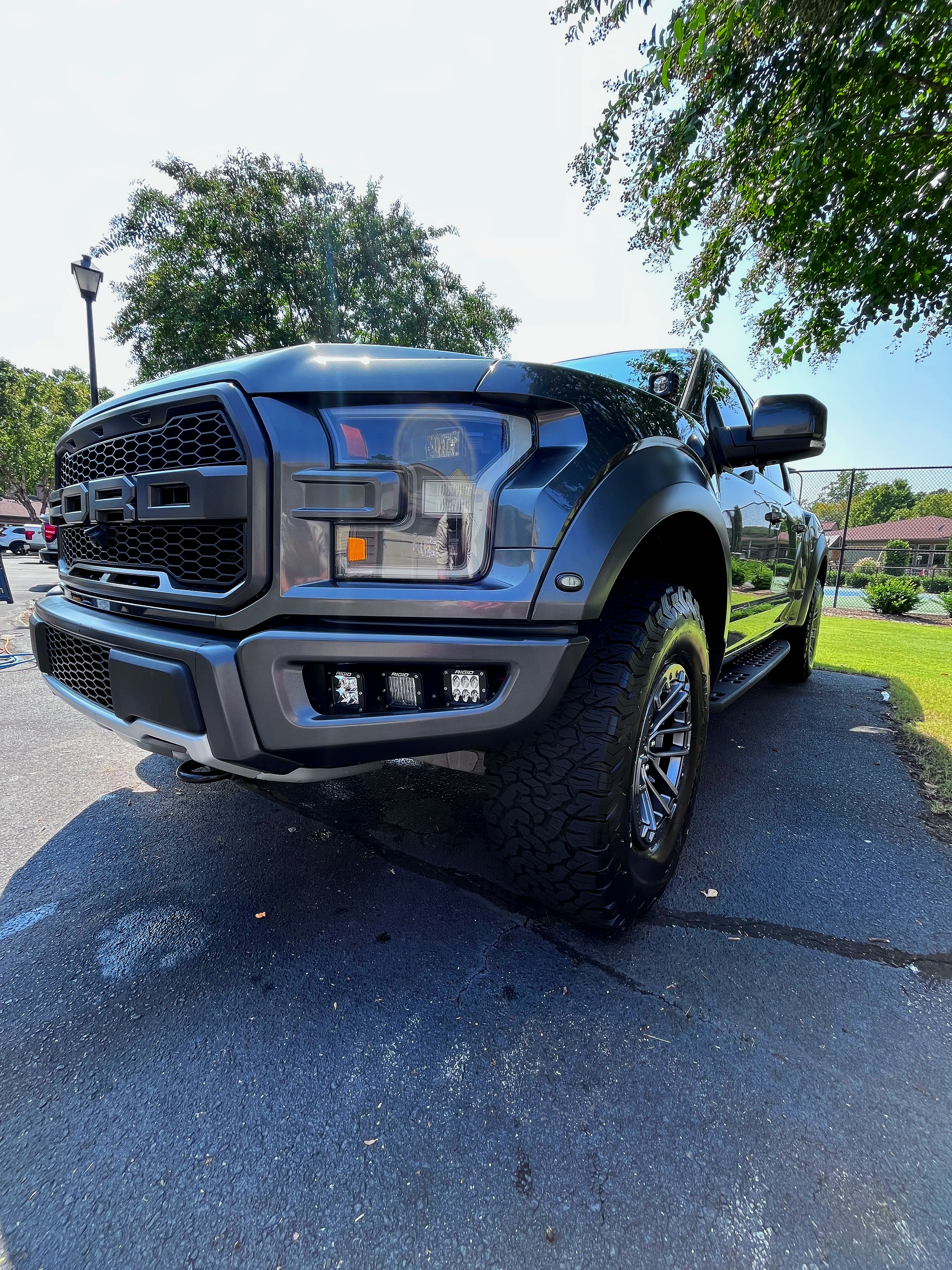 ceramic coating on raptor