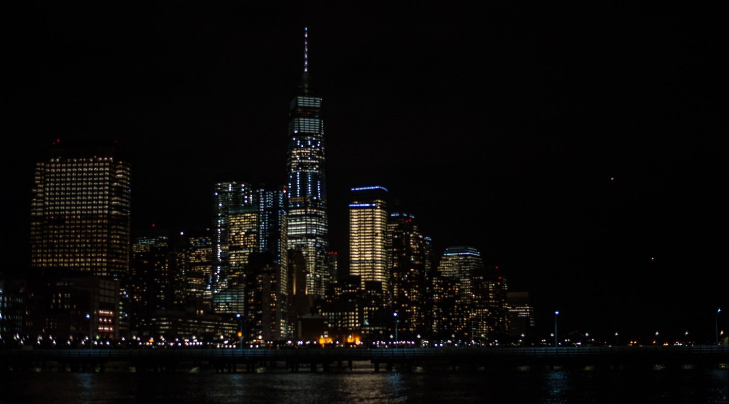 A shot of the skyline, taken during specimen release back into the river.