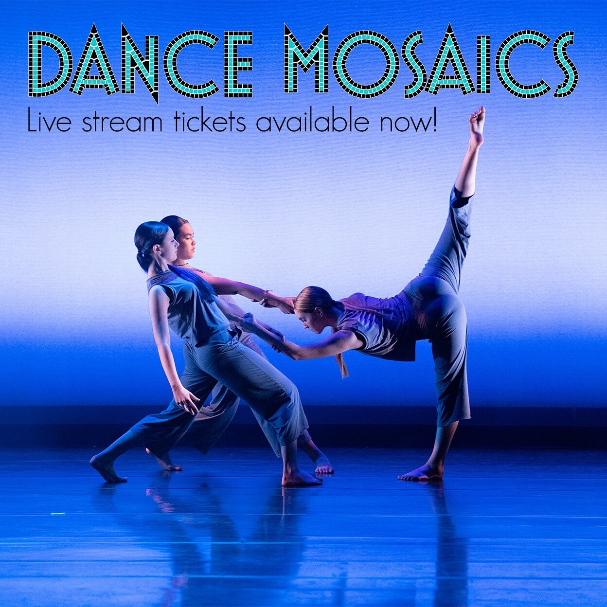 Live stream tickets are now available for EDD Youth Ensemble's annual production, Dance Mosaics 🎟️

Saturday, April 13, 2024 | 6:30pm
Seligman Performing Arts Center

In-person tickets are still available as well - don't miss the chance to see our i