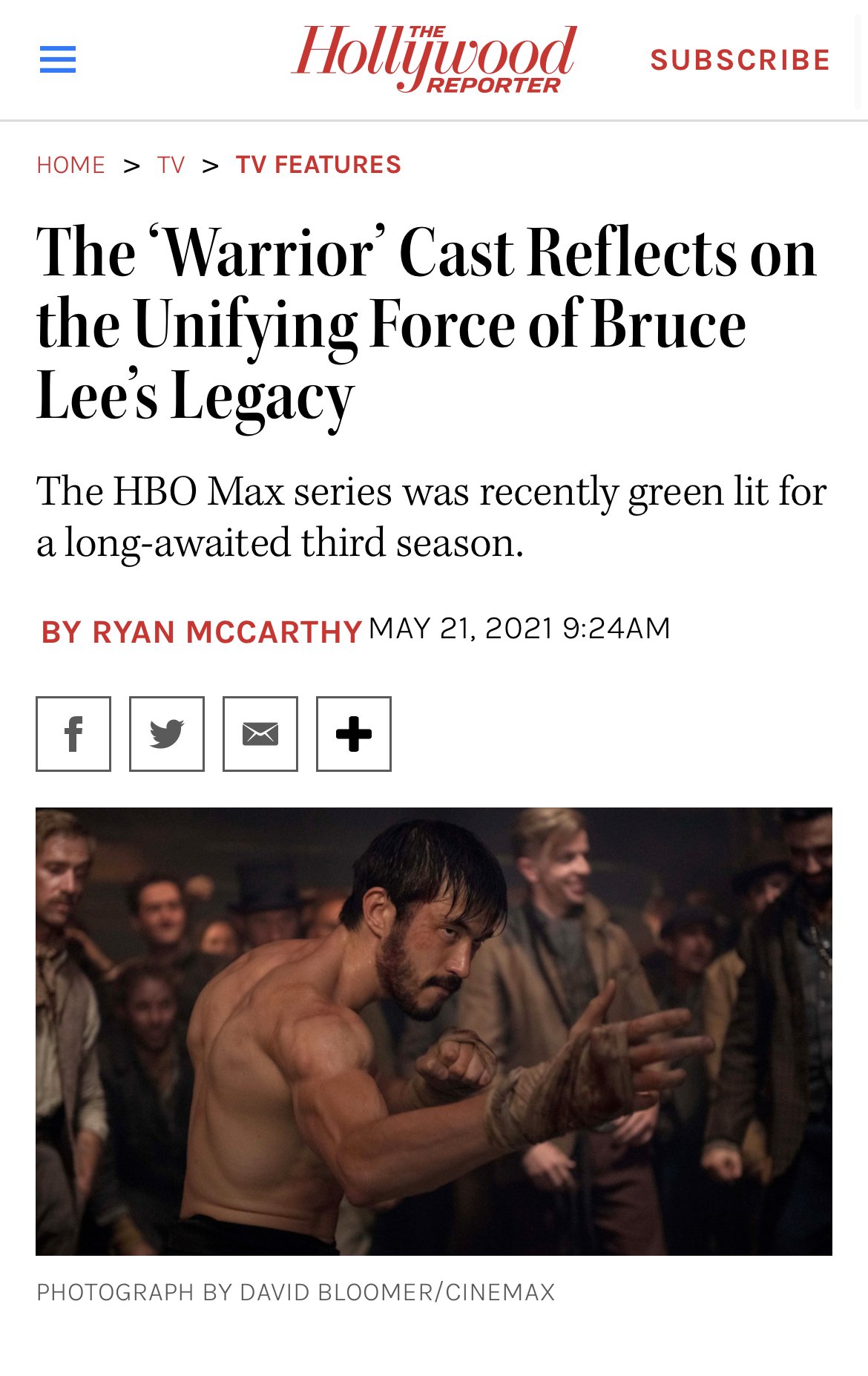 Warrior' Cast Reflects on the Unifying Force of Bruce Lee's Legacy