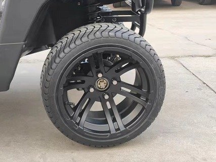 14 inch back aluminum with turf tire