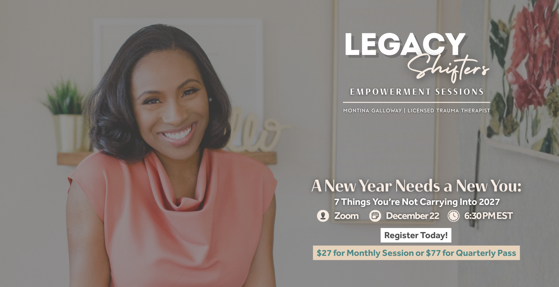 A New Year Needs a New You: 7 Things You're Not Carrying Into 2027