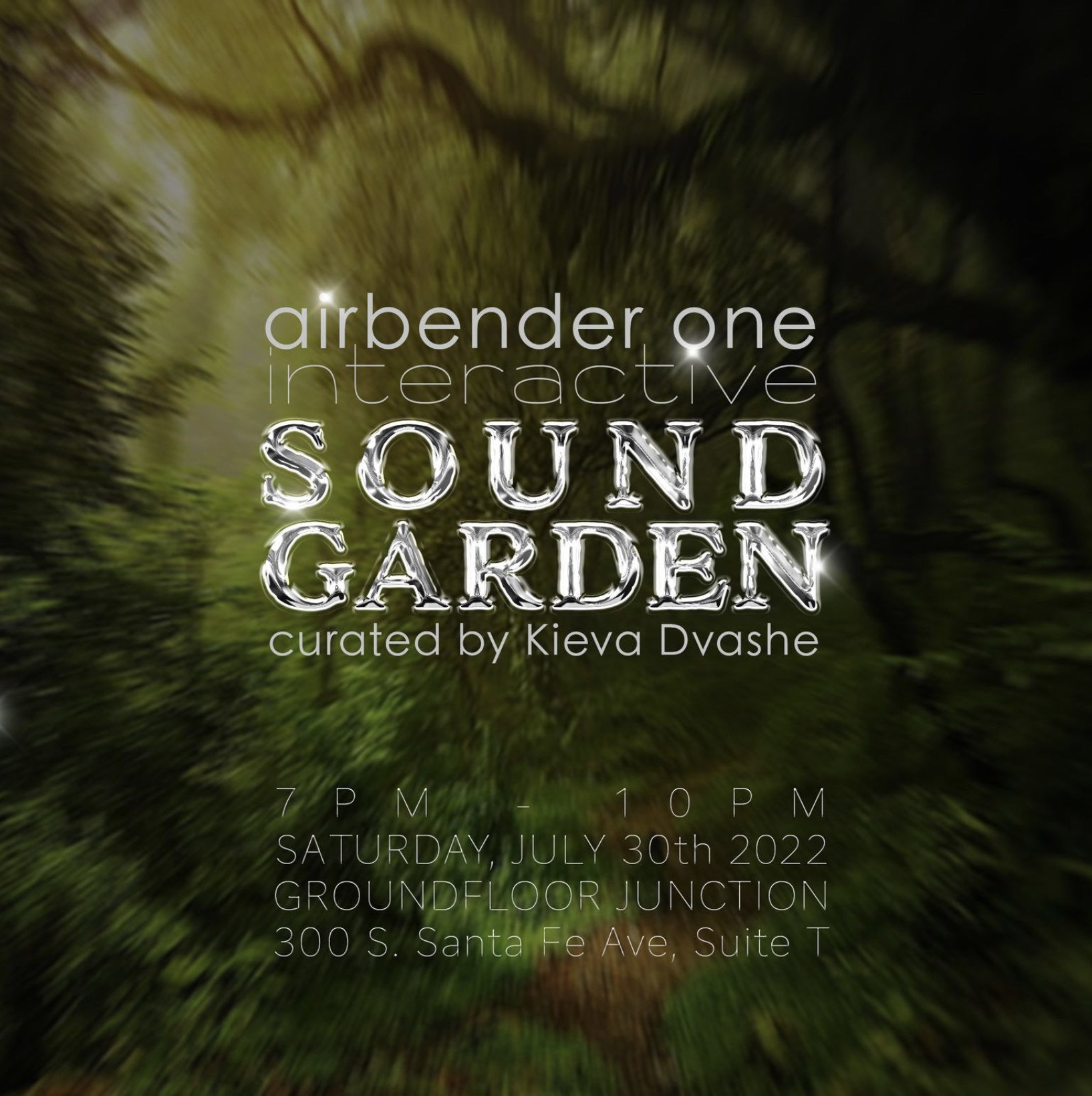 Airbender One presents: Interactive Sound Garden