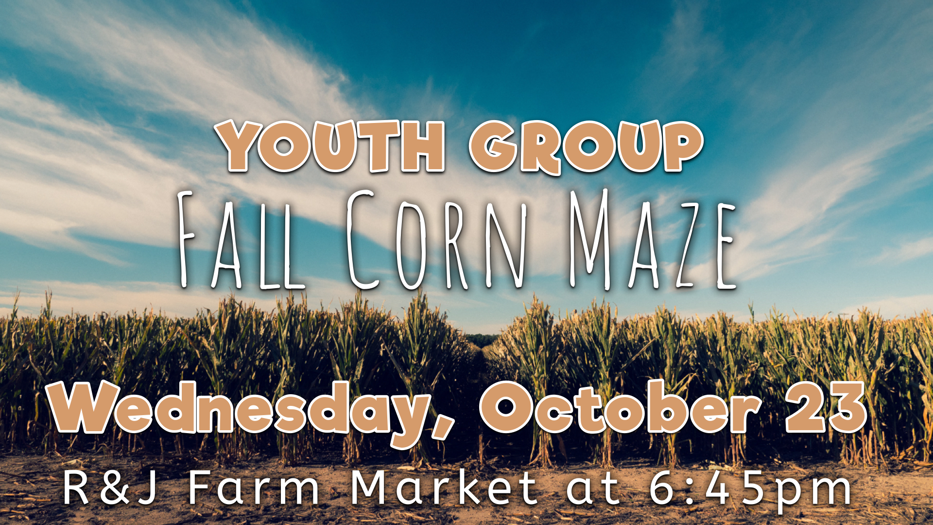 Teen Cornmaze