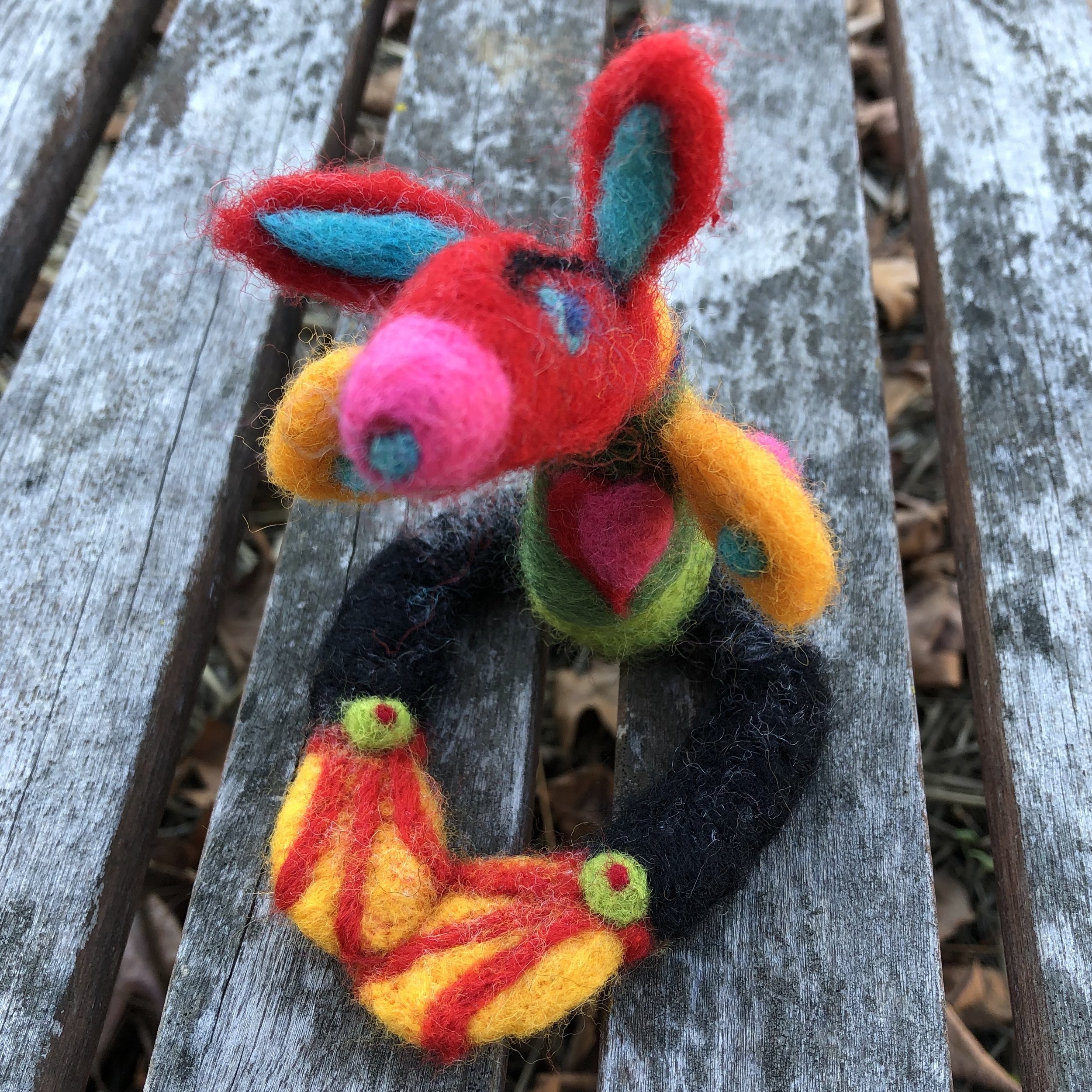 I can hear you... (2019) felted wool 0" x 0" not available
