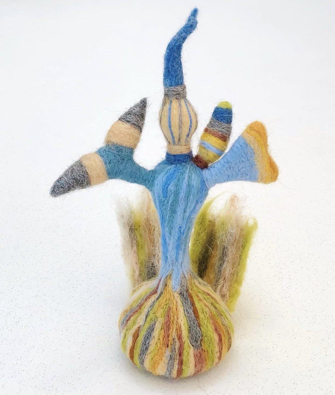 Meadow (2022) felted wool 9" x 6" x 5" not available