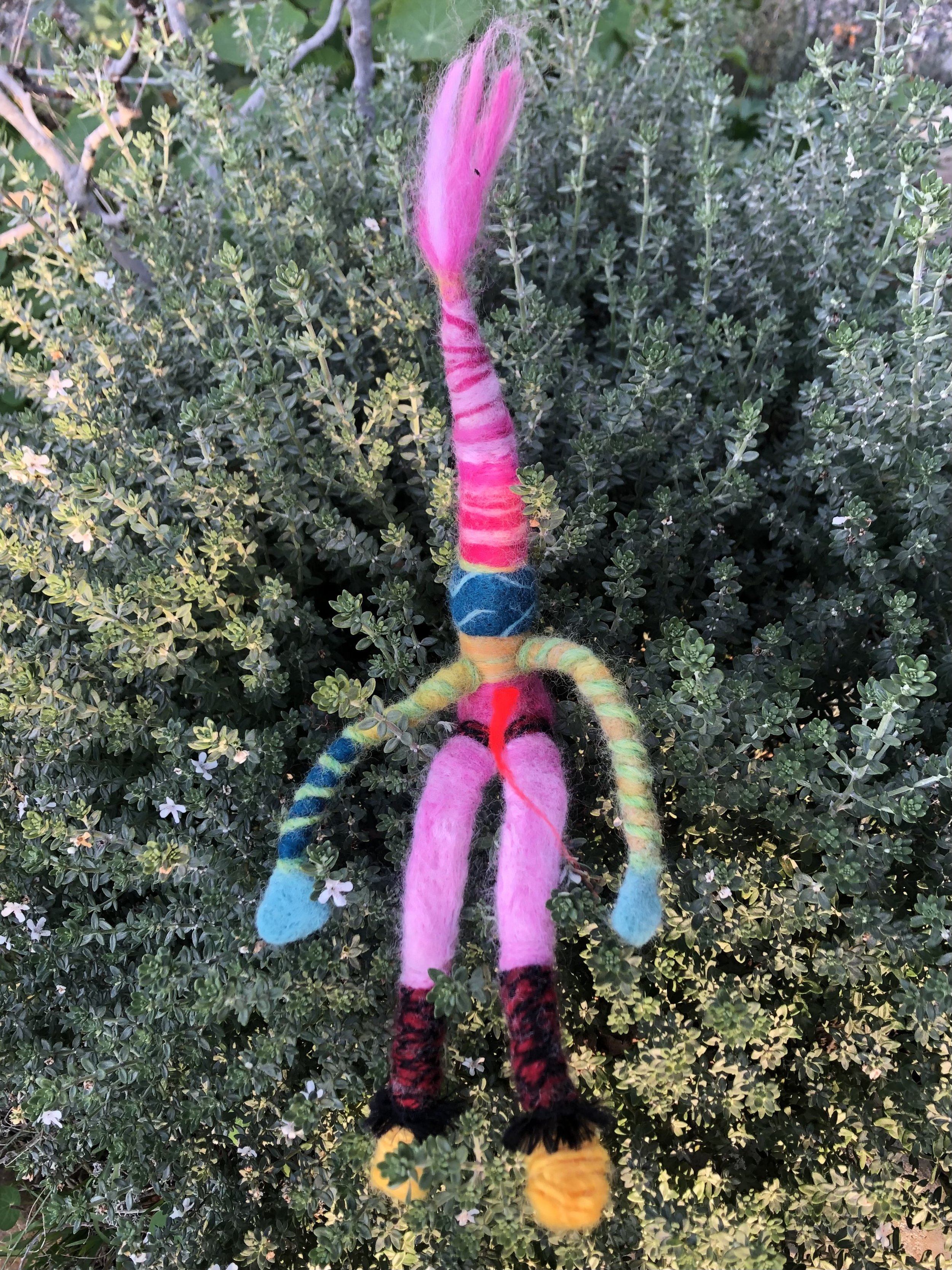 Wizardess (2021) felted wool 0" x 0" not available