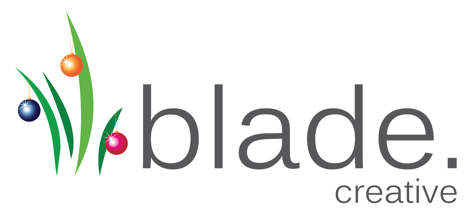 Blade Creative Festive Logo example