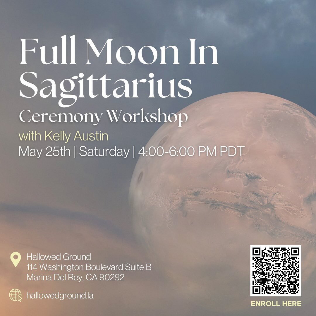 Join us for this Full Moon in Sagittarius Workshop, where you&rsquo;ll be guided through a sound bath to align with the current astrological energies, and release what no longer serves using The Emotion Code, with supportive company! 

🗓️ May 25th |