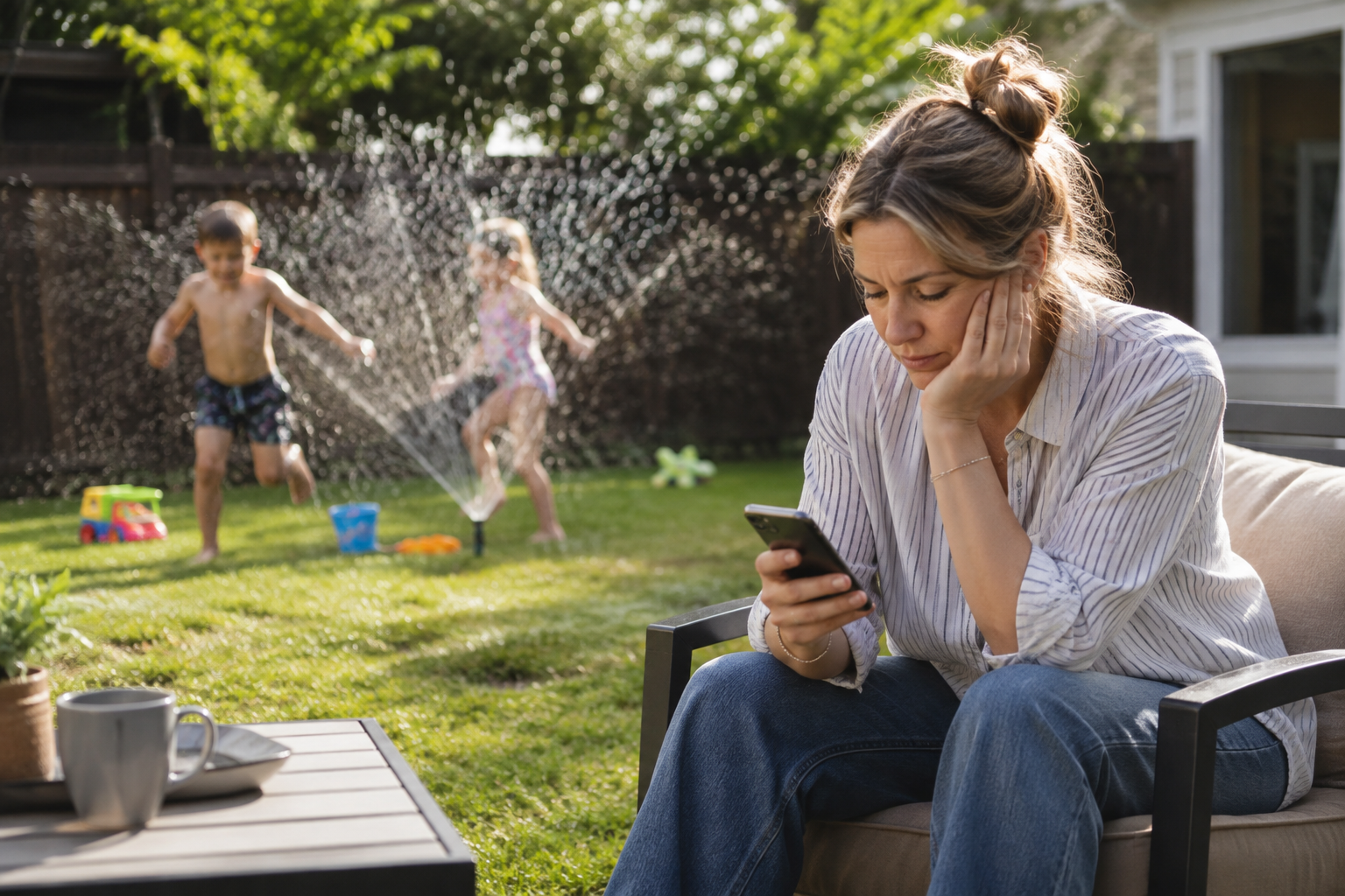 Why Is It So Hard to Be Present With Your Kids?