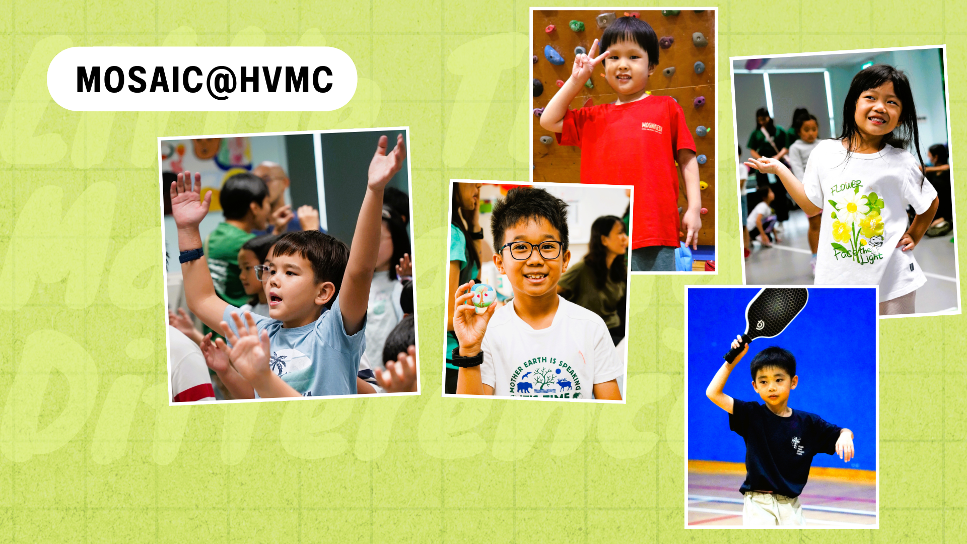 Little Things Make a Big Difference