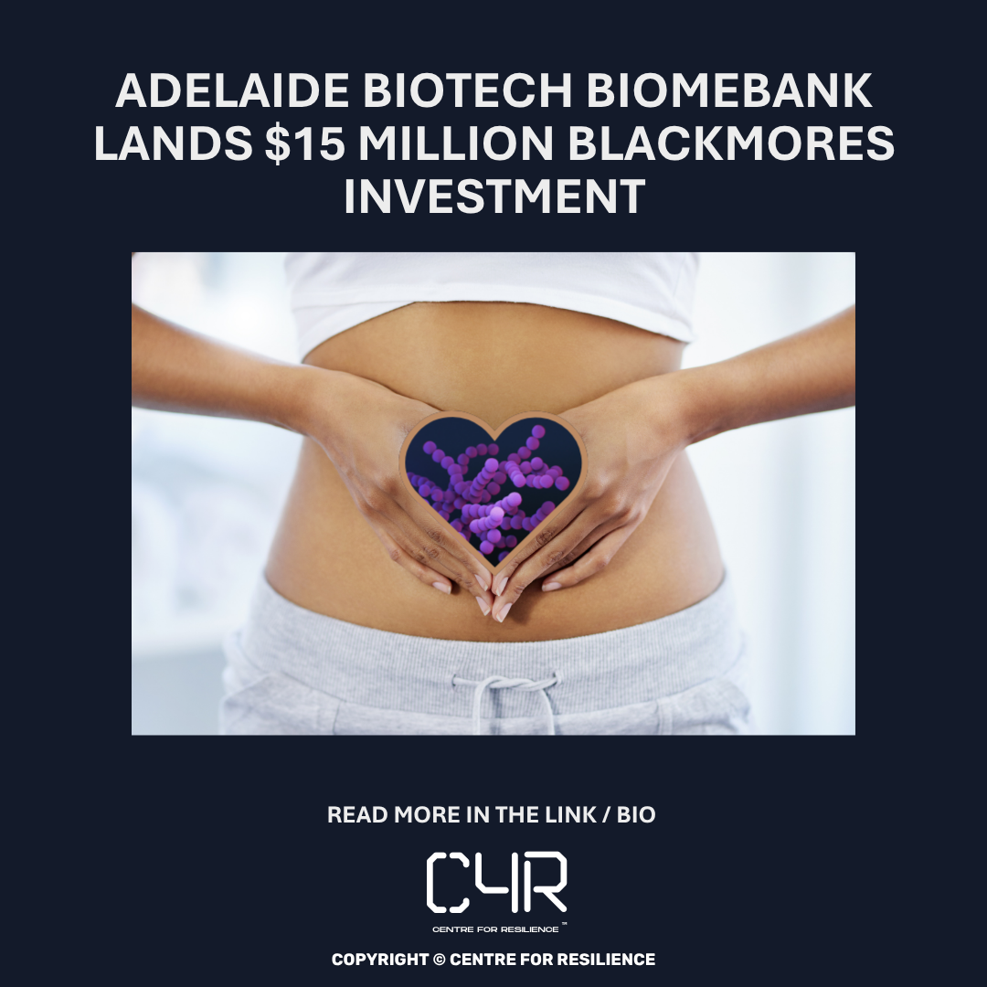 Adelaide biotech BiomeBank lands $15 million Blackmores investment