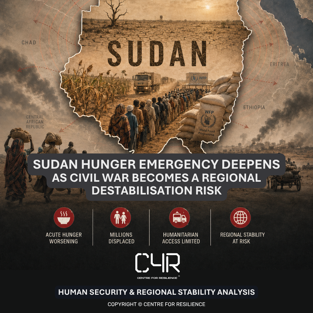 Sudan hunger emergency deepens as civil war becomes a regional destabilisation risk