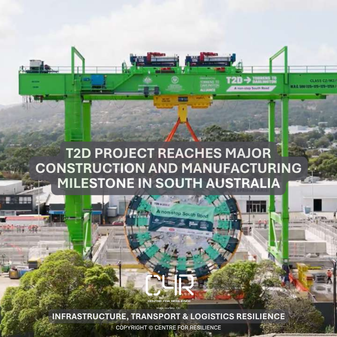 T2D project reaches major construction and manufacturing milestone in South Australia