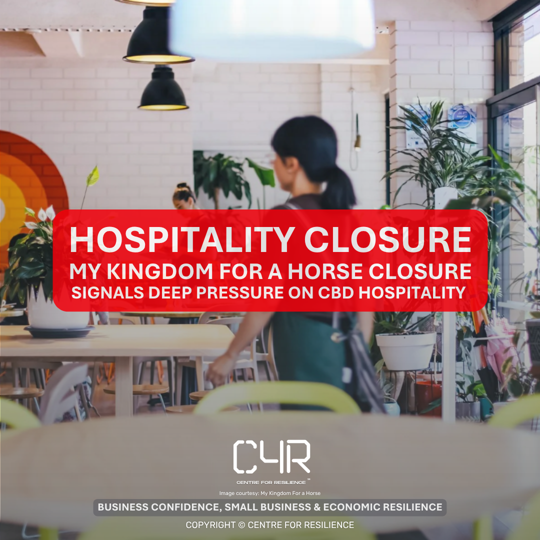 Adelaide café closure signals deeper pressure on CBD Hospitality