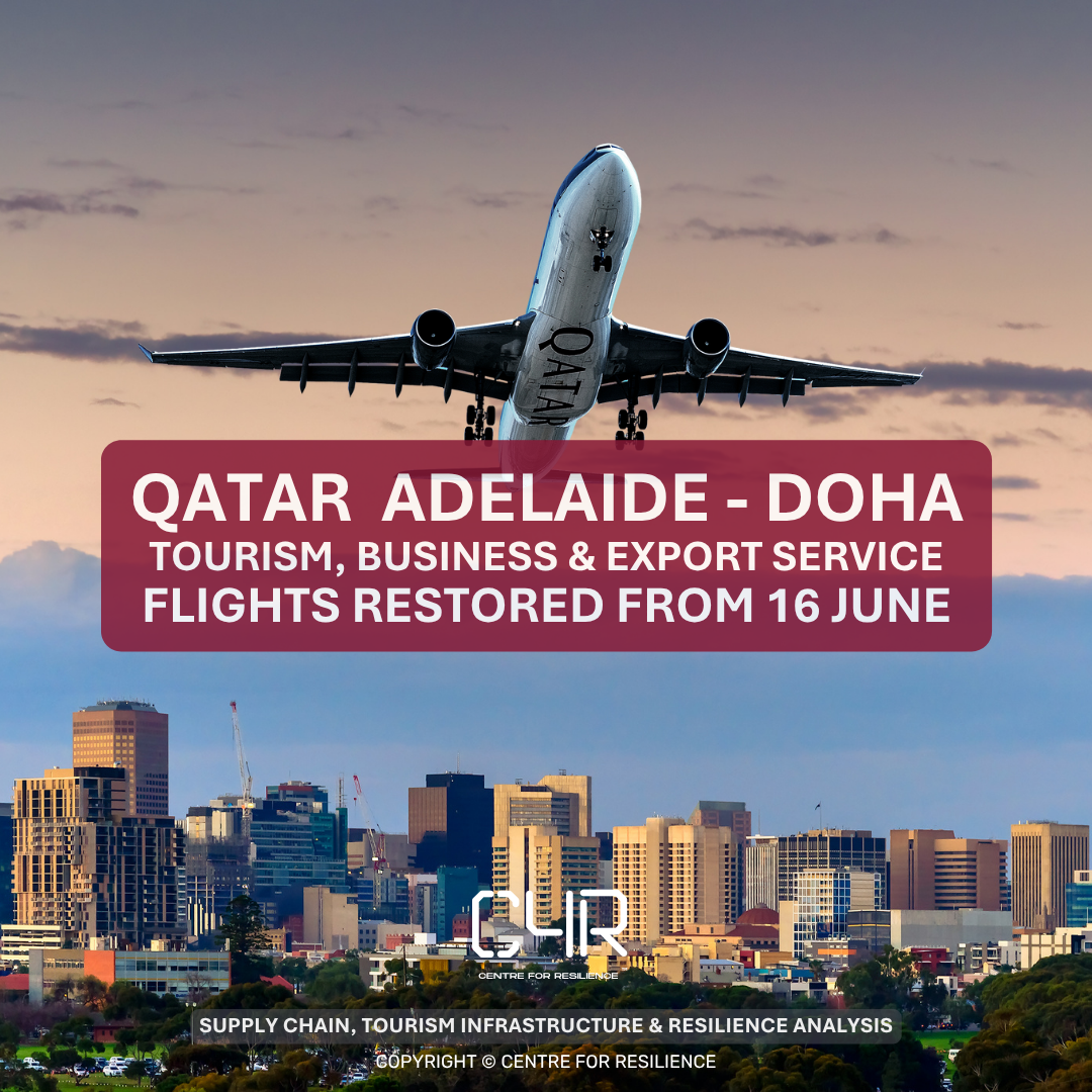 Qatar Adelaide - Doha flights restored from 16 June