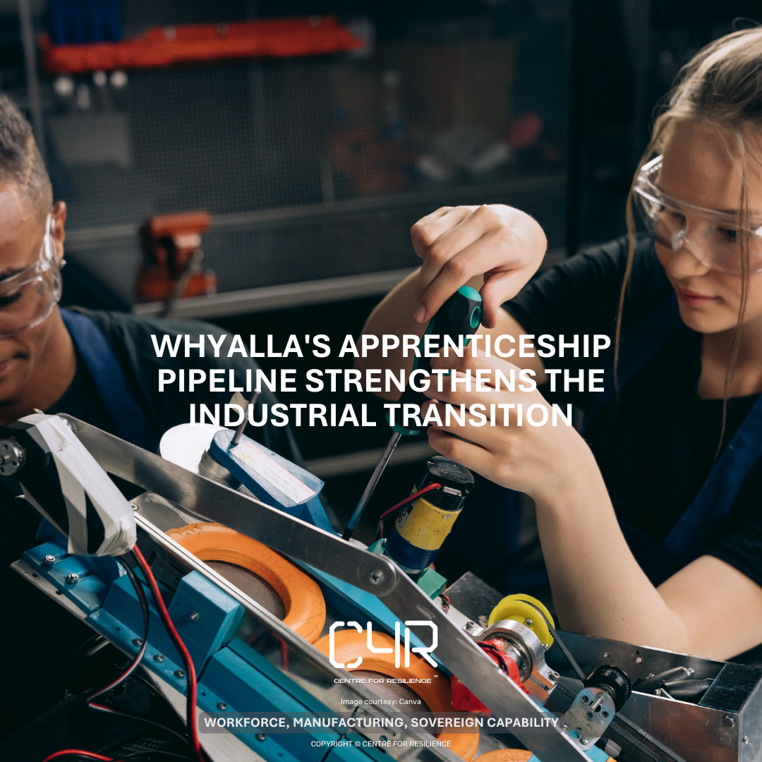 Whyalla's apprenticeship pipeline strengthens the industrial transition