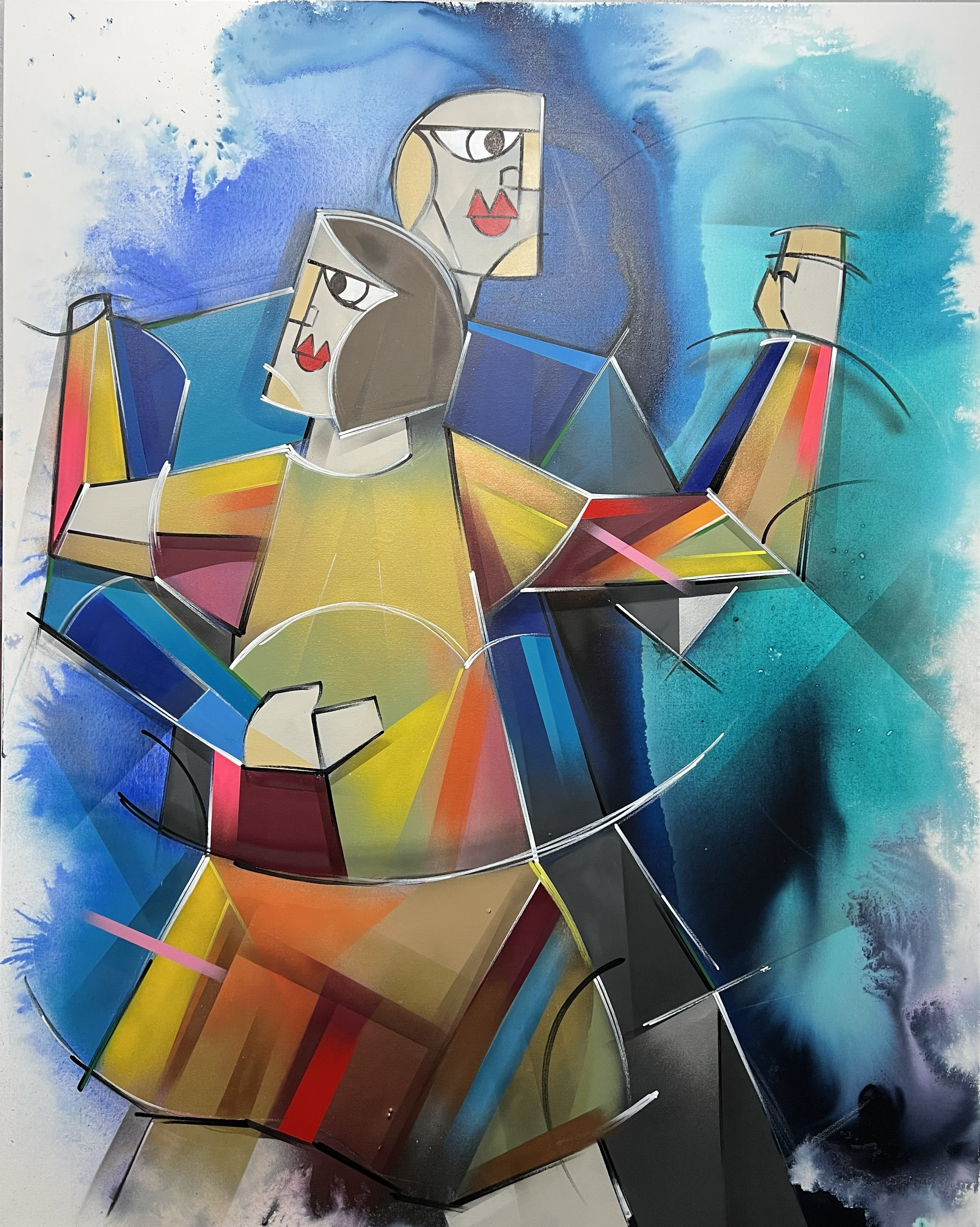 "Make it there" 
120x150 cm
Disponible