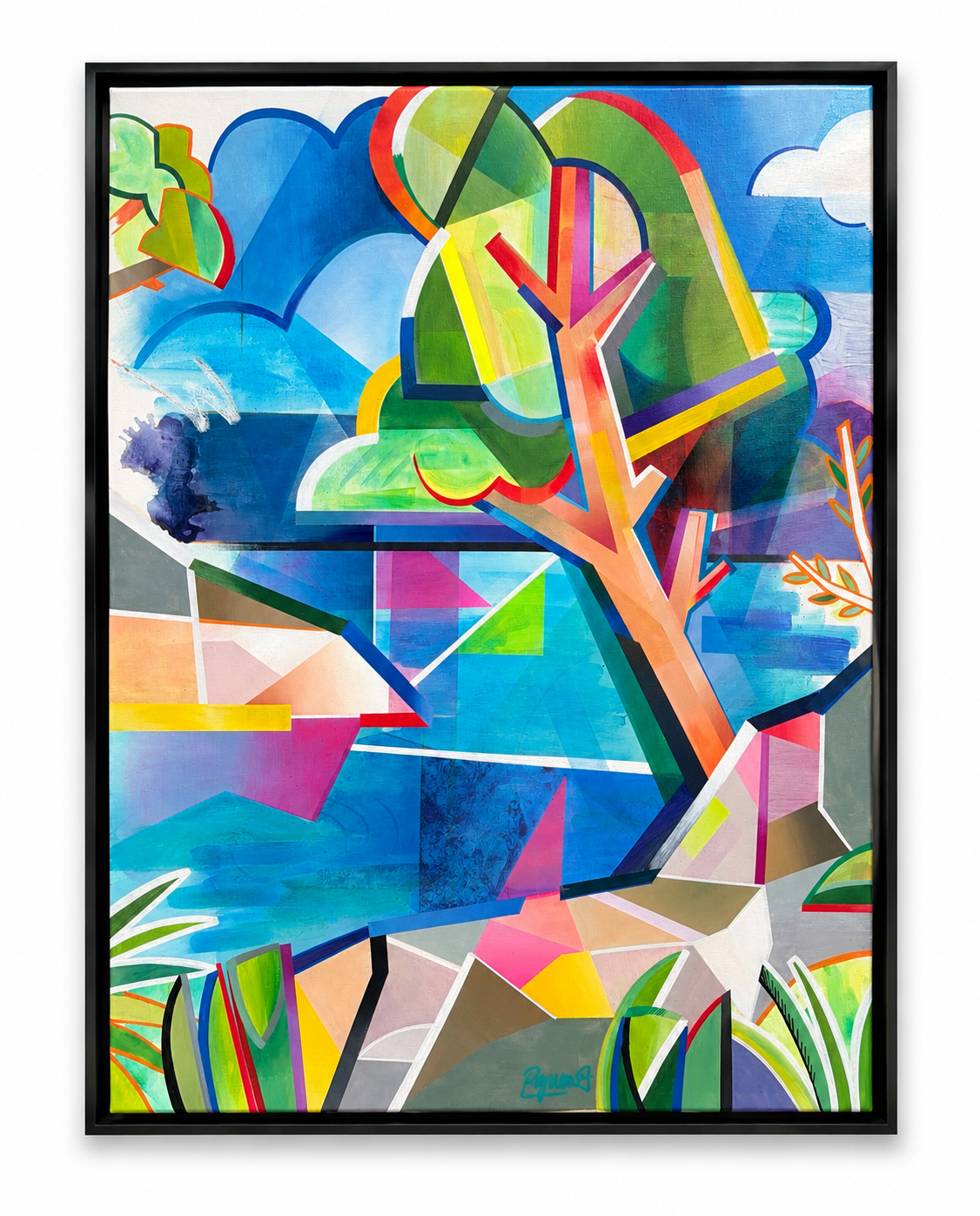 "it's All right" 100x81 cm