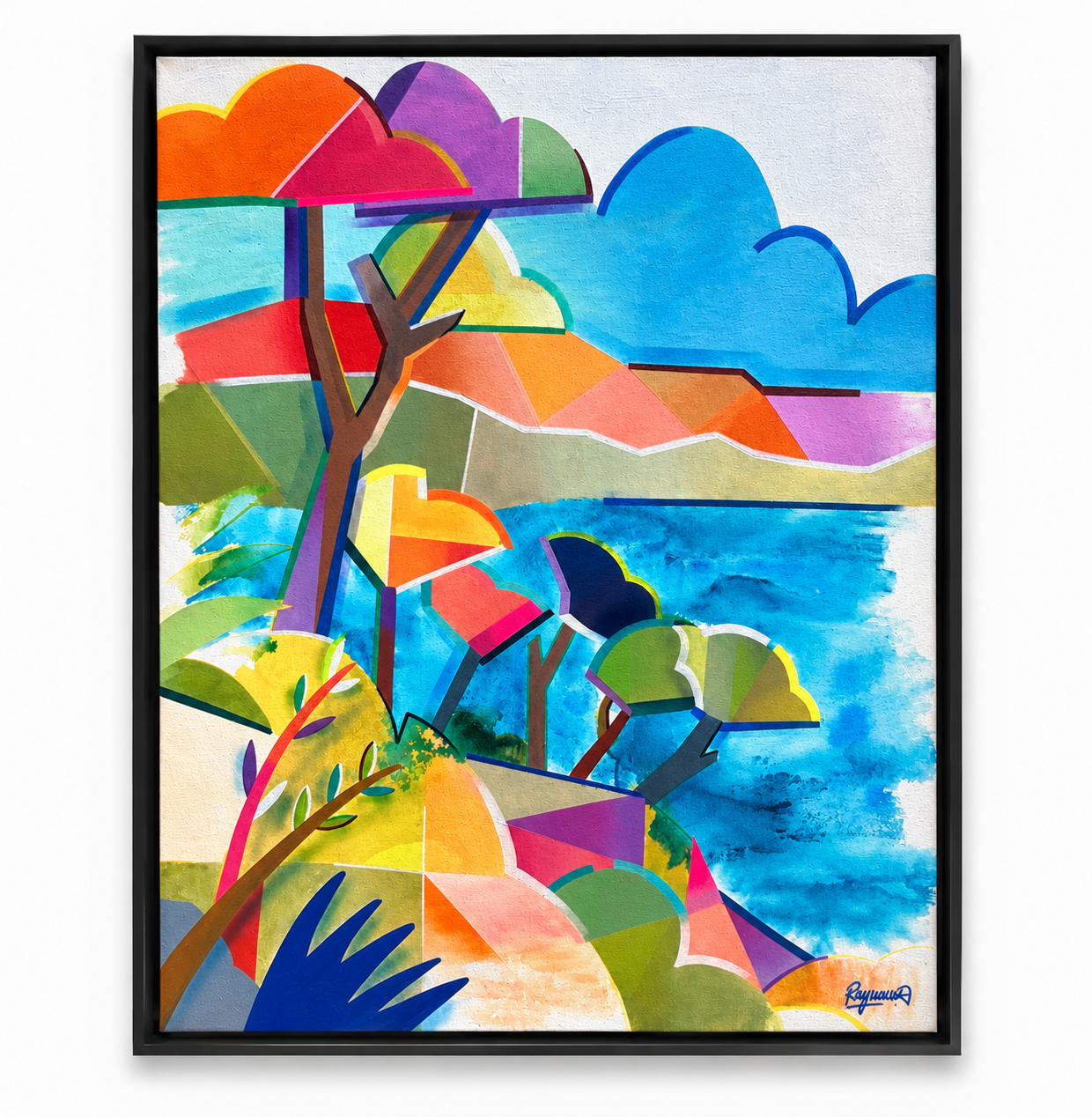 Blue sky 100x81cm
