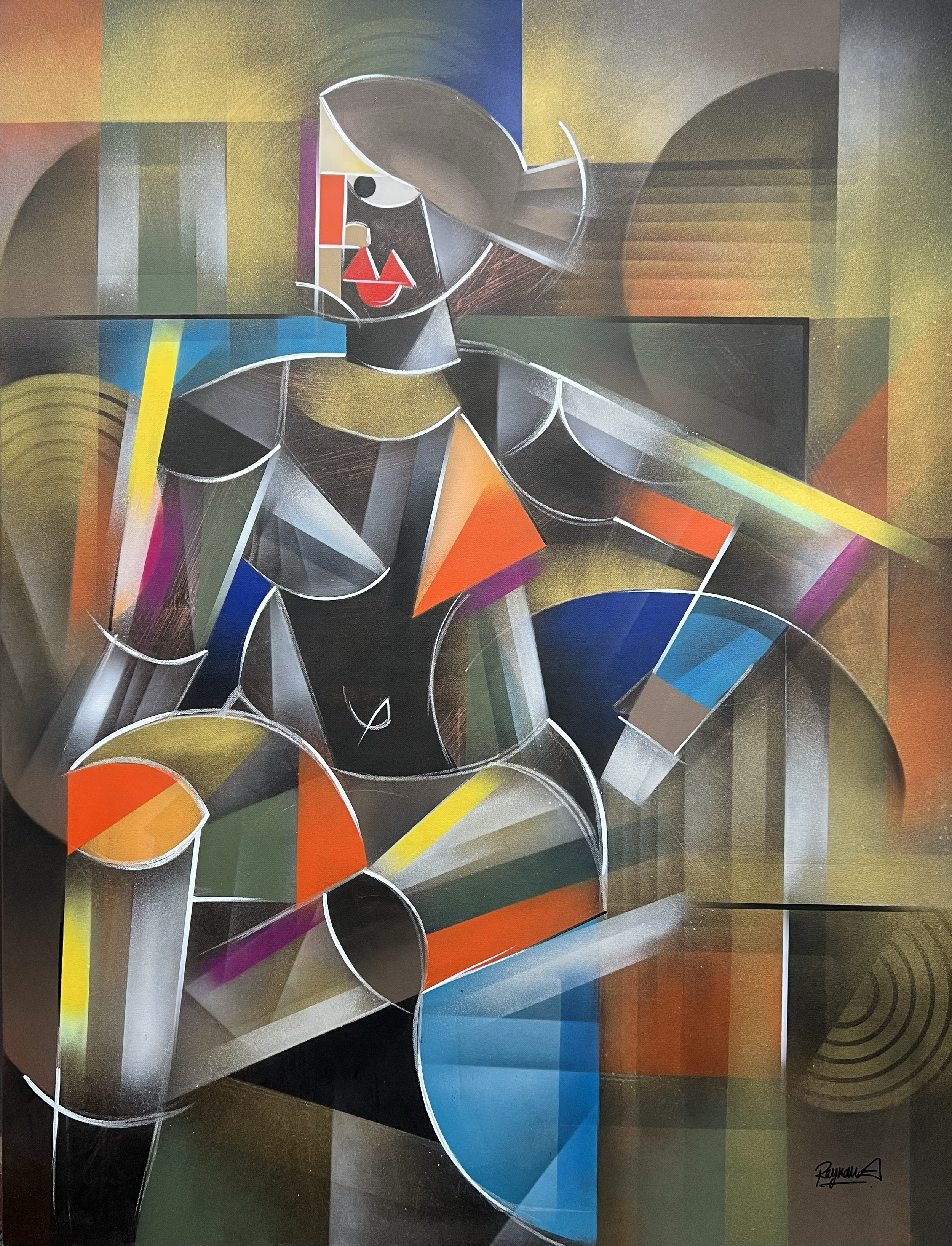 "Free Bird"
86x116 cm Disponible