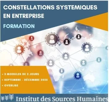 NOUVELLE FORMATION de CONSTELLATIONS EN ENTREPRISE ET D'ORGANISATIONS. - Institut des sources Humaines. 3 modules de 2 jours.