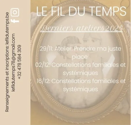 Soirée Atelier de constellations familiales et systémiques
