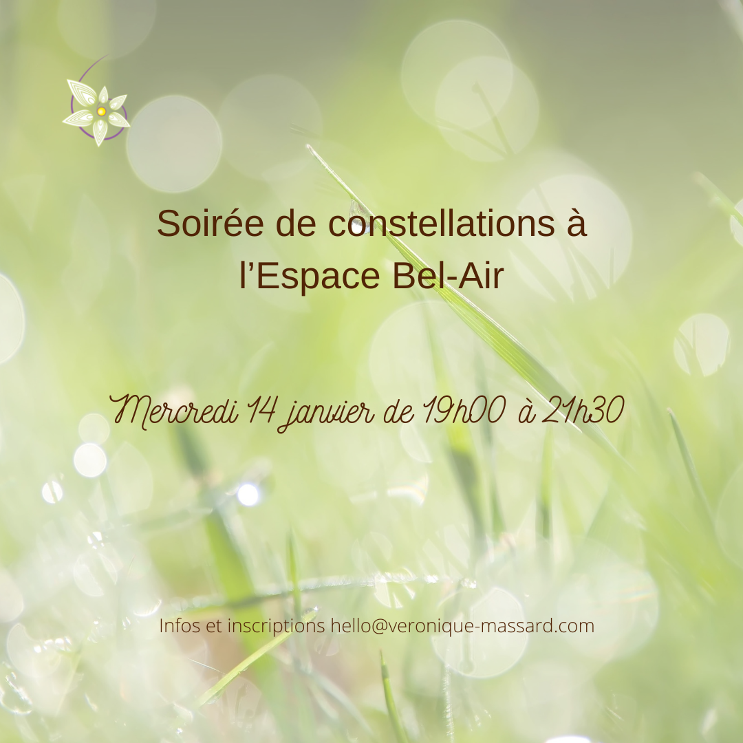 Soirée de Constellations  systémiques et familiales