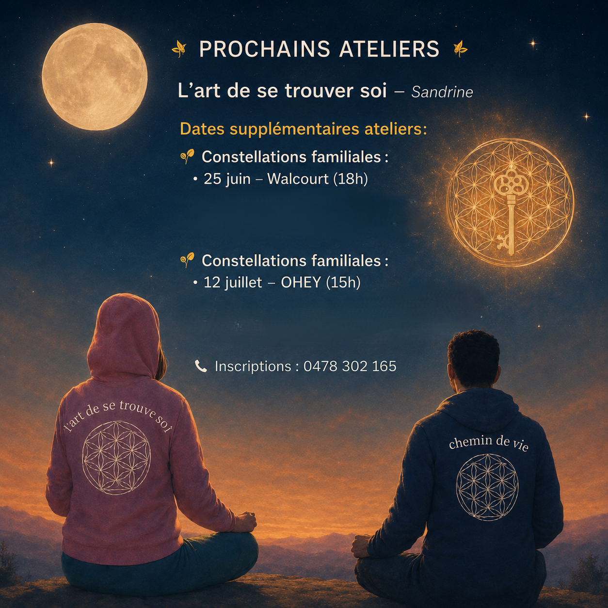 Soirée Atelier de constellations familiales et systémiques