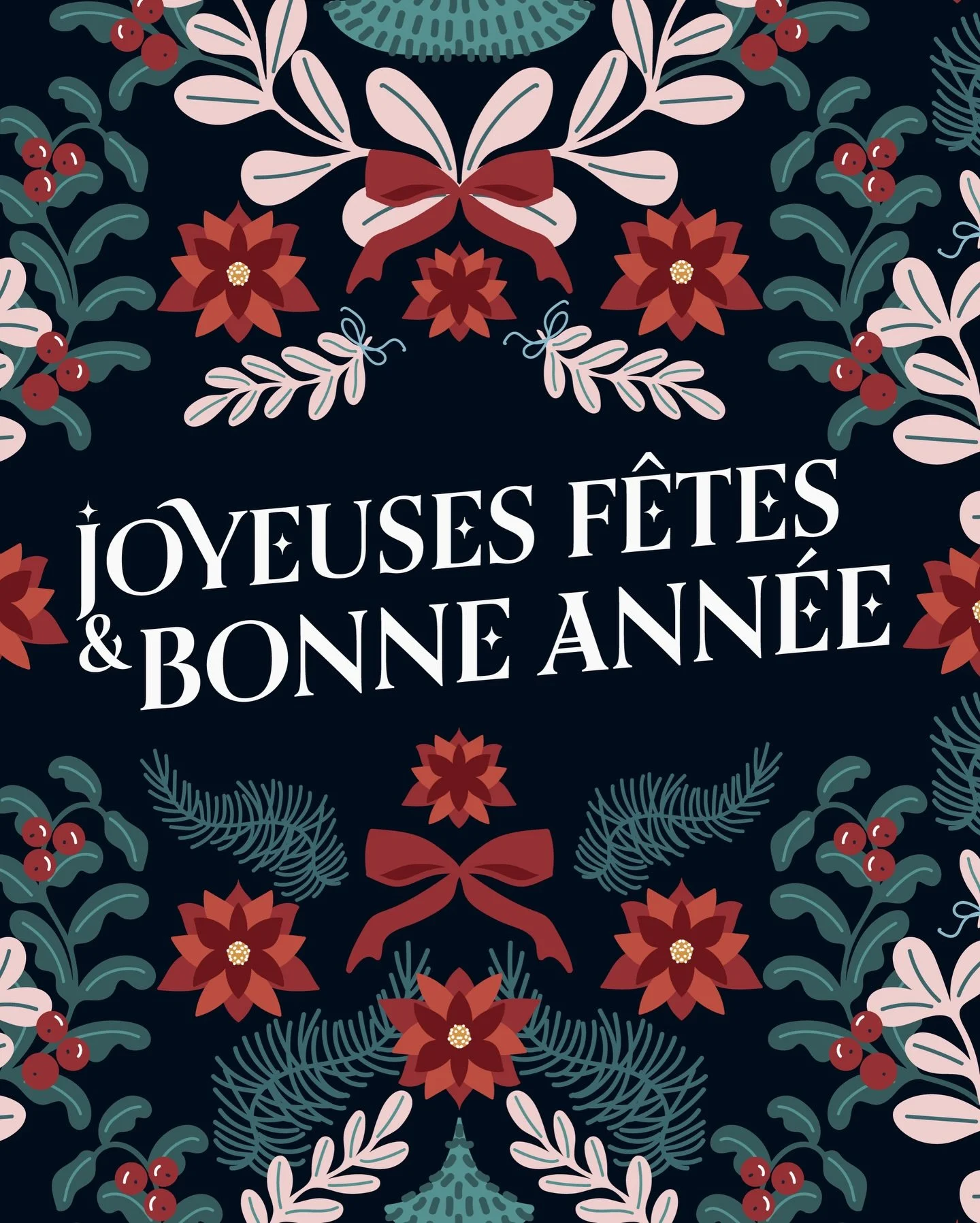 Je te souhaite des f&ecirc;tes douces, remplies de petits moments simples, de repos et de belles id&eacute;es.
Bonne ann&eacute;e &agrave; venir, qu&rsquo;elle soit cr&eacute;ative, lumineuse et pleine de projets qui font du bien.
Merci d&rsquo;&ecir