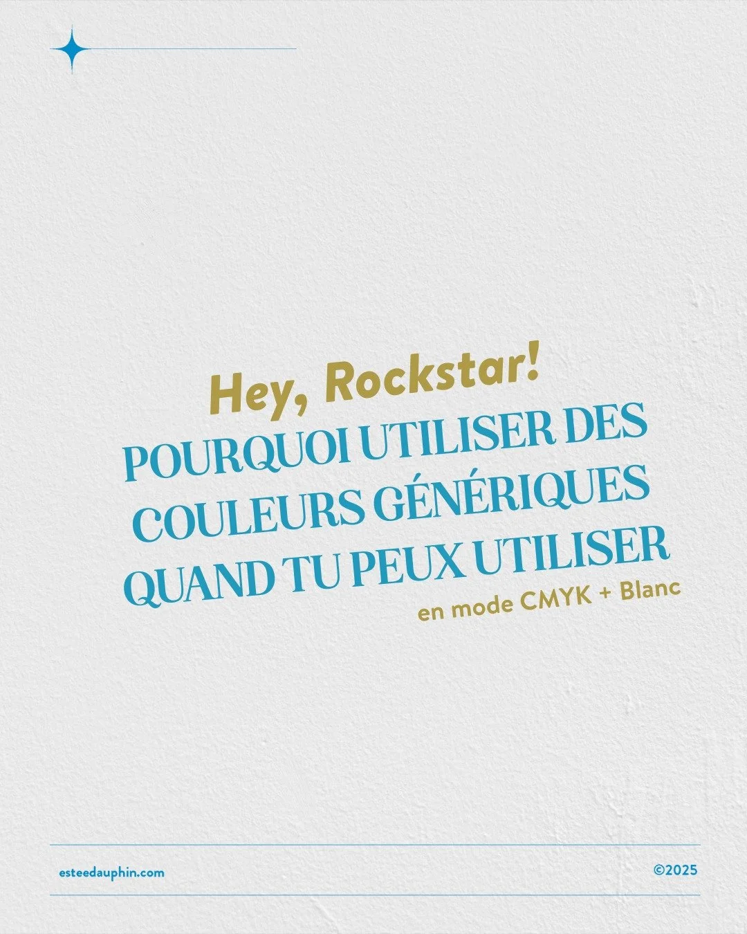 Pourquoi te contenter de rouge quand tu peux avoir du vermillon &eacute;lectrique?

Les couleurs g&eacute;n&eacute;riques, c'est comme jouer toujours les m&ecirc;mes accords: &ccedil;a finit par sonner plate en maudit.

C'est pas &ccedil;a qui va fai