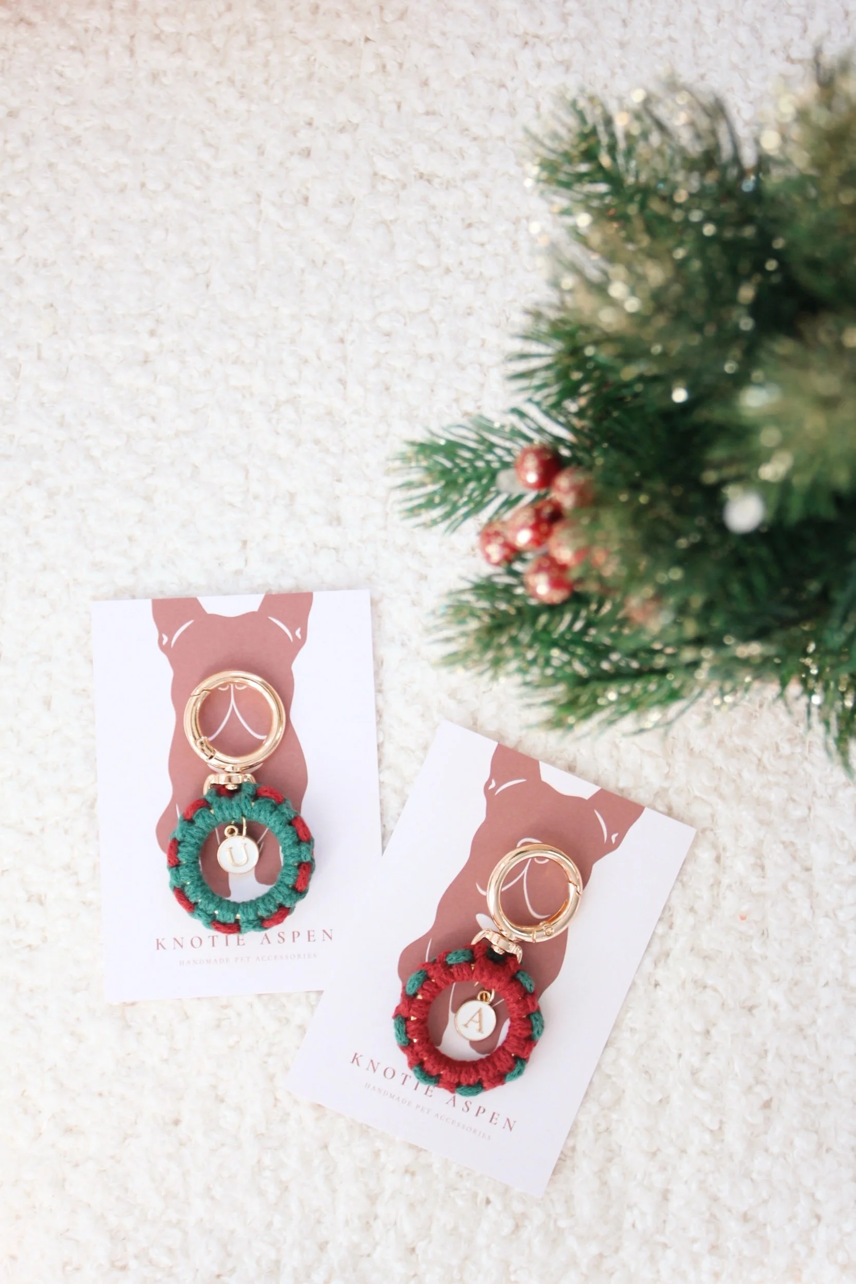 KNOTIE Initial Letter Tag - Assorted