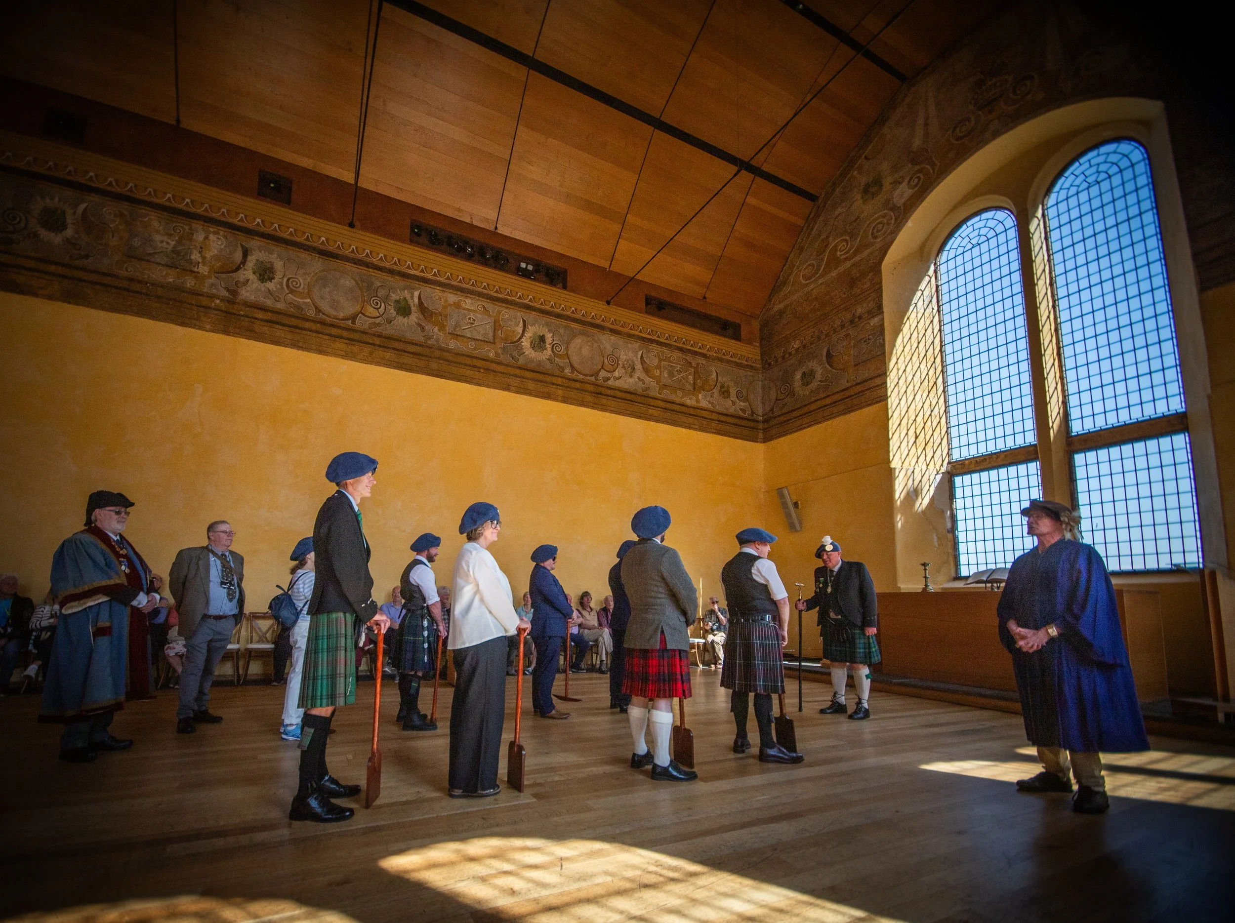 Swearing in at the
Chapel Royal, Stirling Castle - Jade Scott