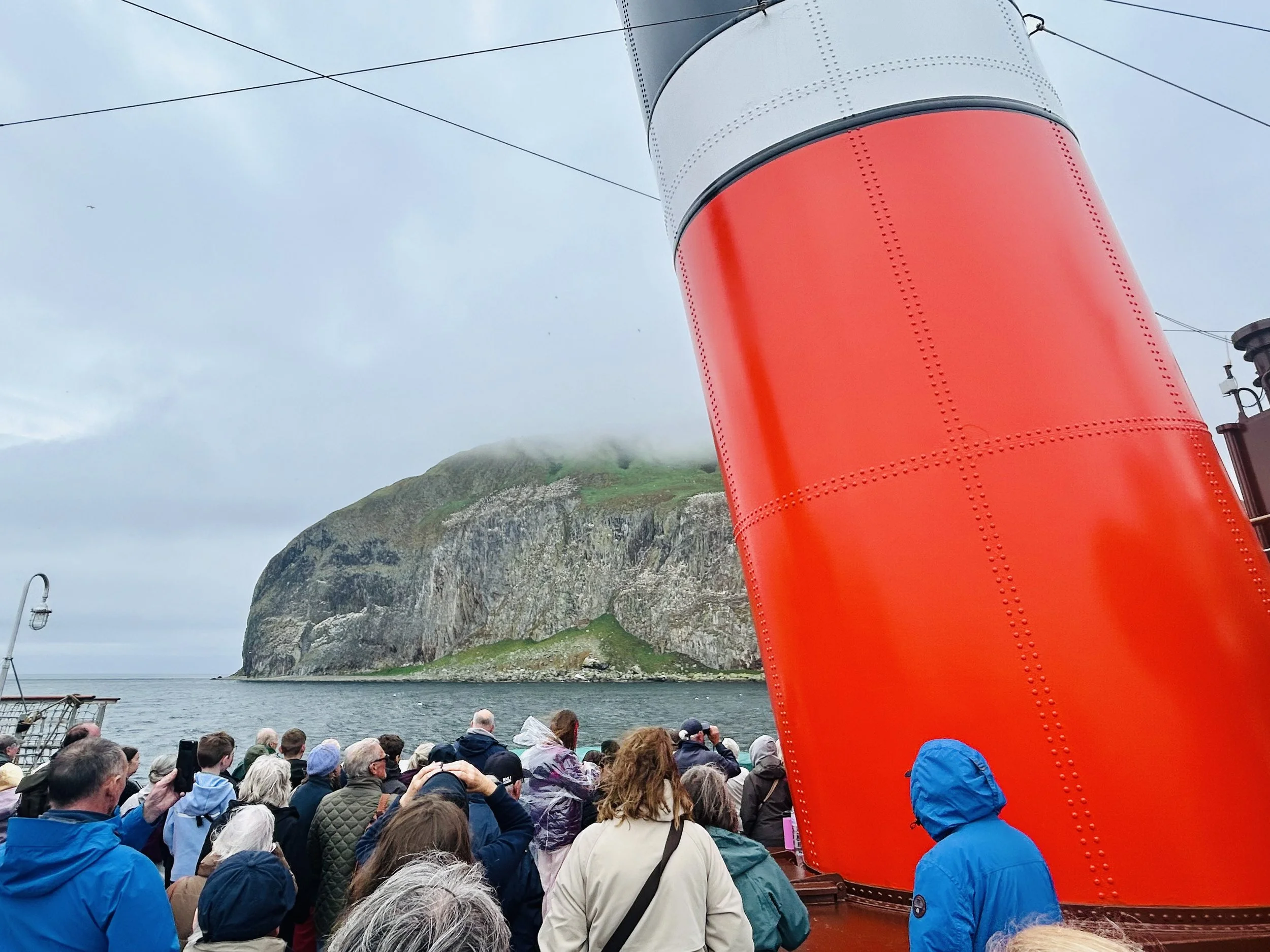 'Ailsa Craig from the Waverley' by Agnes Prygiel