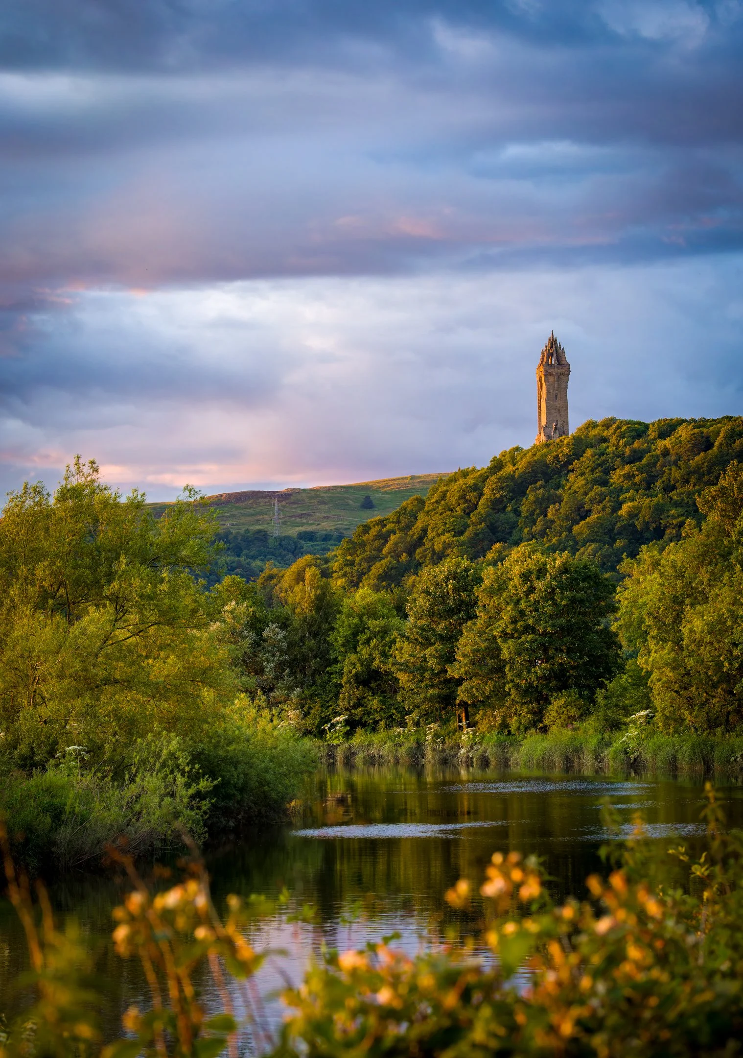 'The River Forth Journeys to the Sea Through Stirling' by Roger Stewart