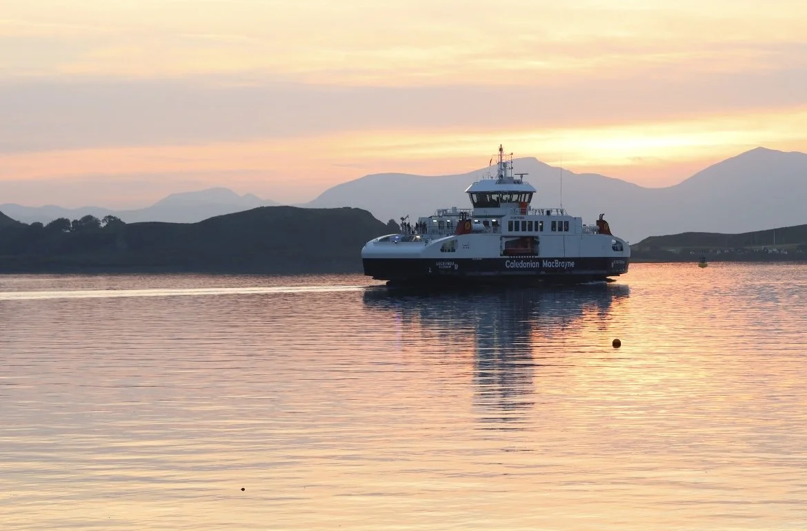 “CalMac at sunset ” - Elle Macpherson