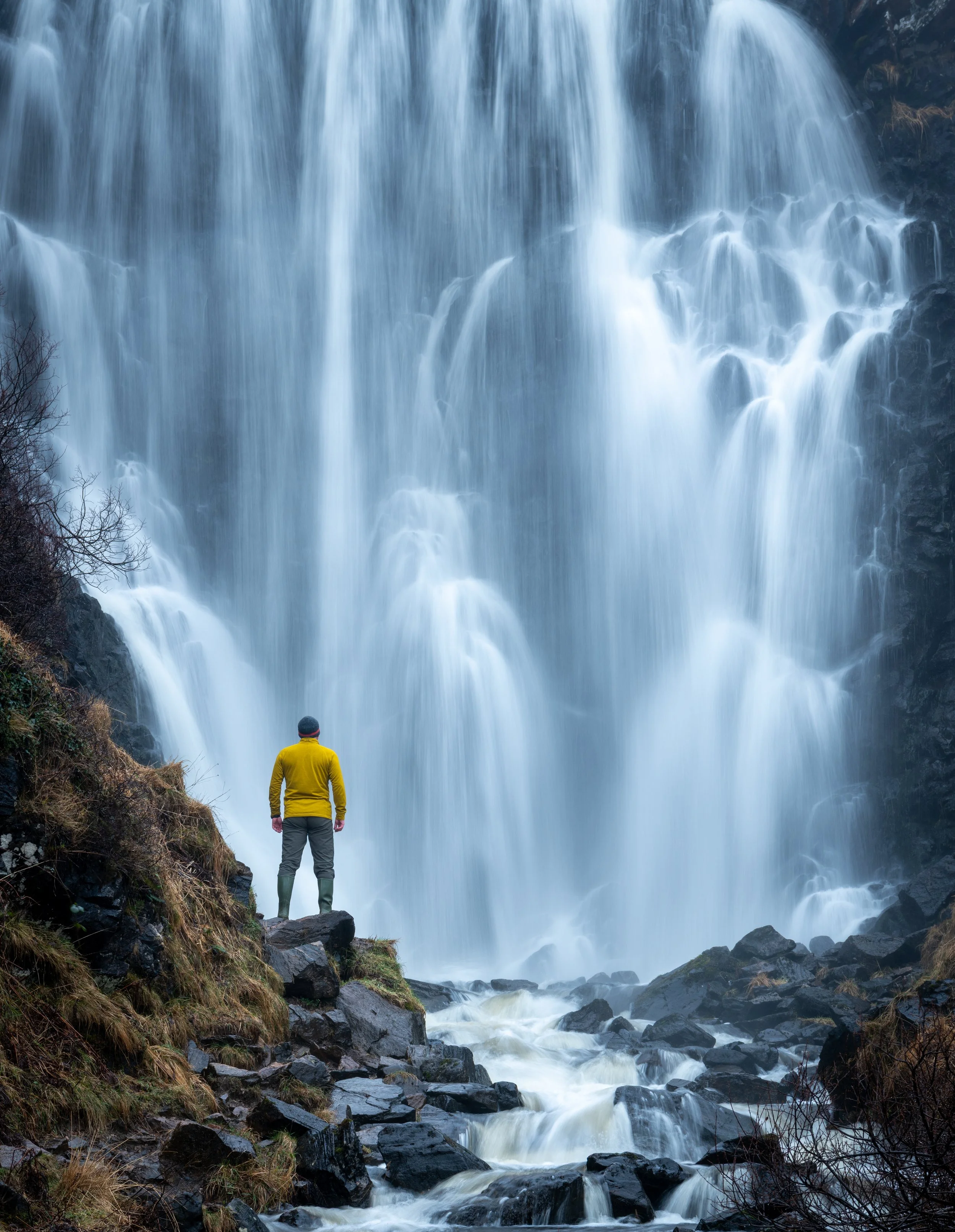 'Clashnessie Falls' by Mark Hale